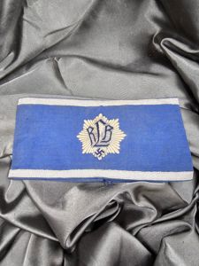 WWII GERMAN FIRST PATTERN NSDAP RLB ARMBAND