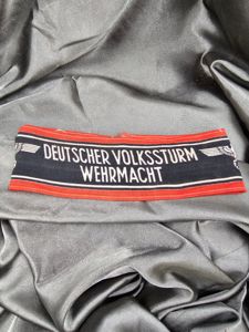 WWII GERMAN VOLKSTURM ARMBAND