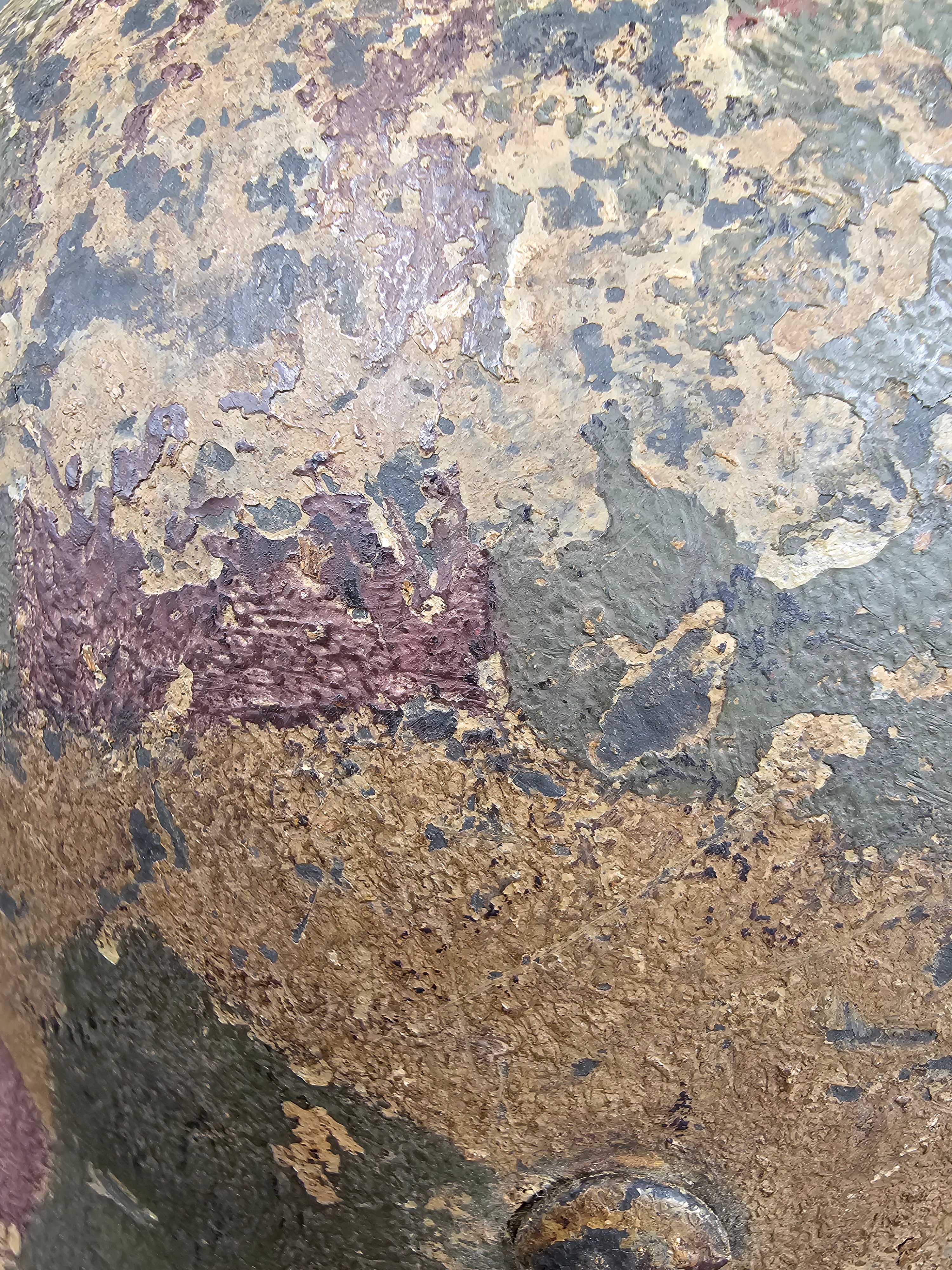 WWII GERMAN ARMY M40 NORMANDY CAMO HELMET — image 3