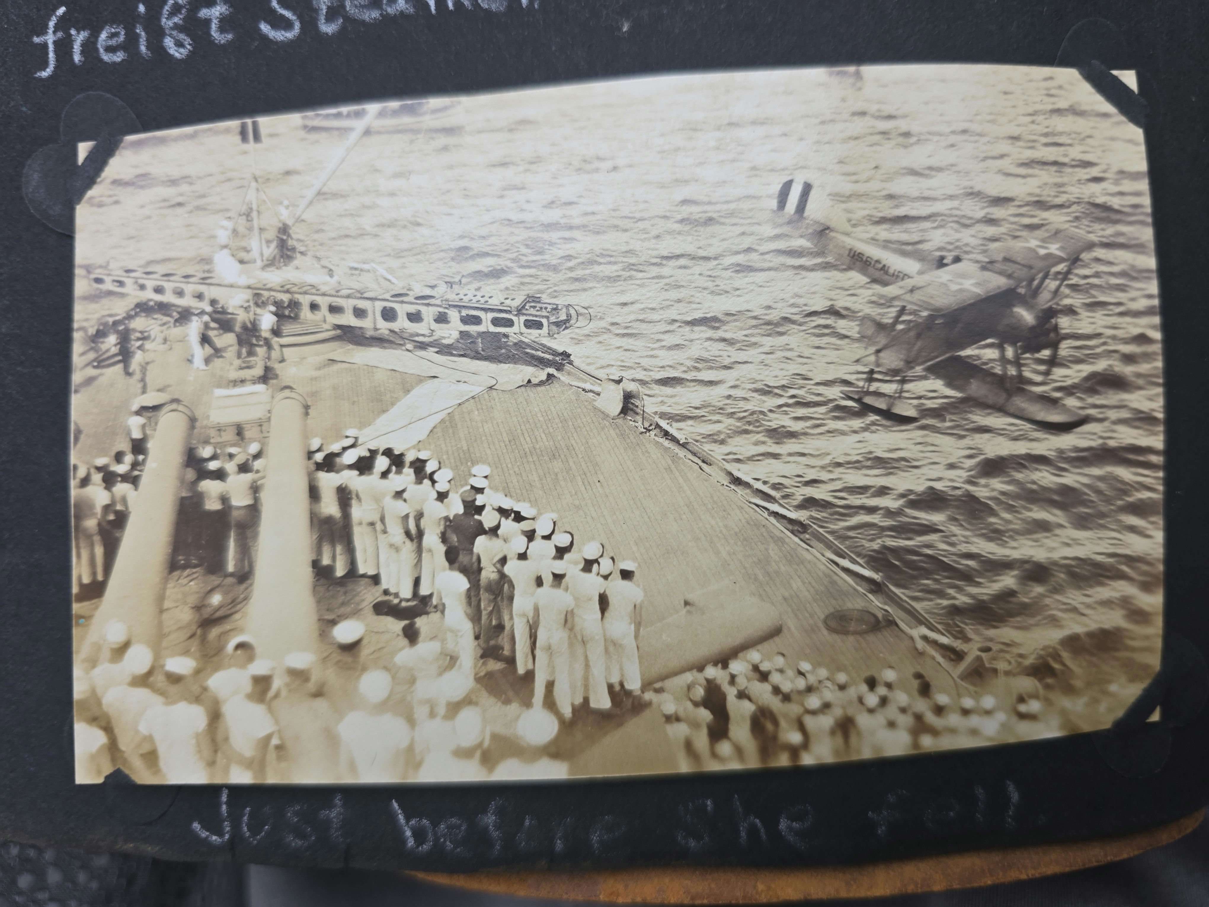 Battleship USS California 1920's Photo Album — image 3
