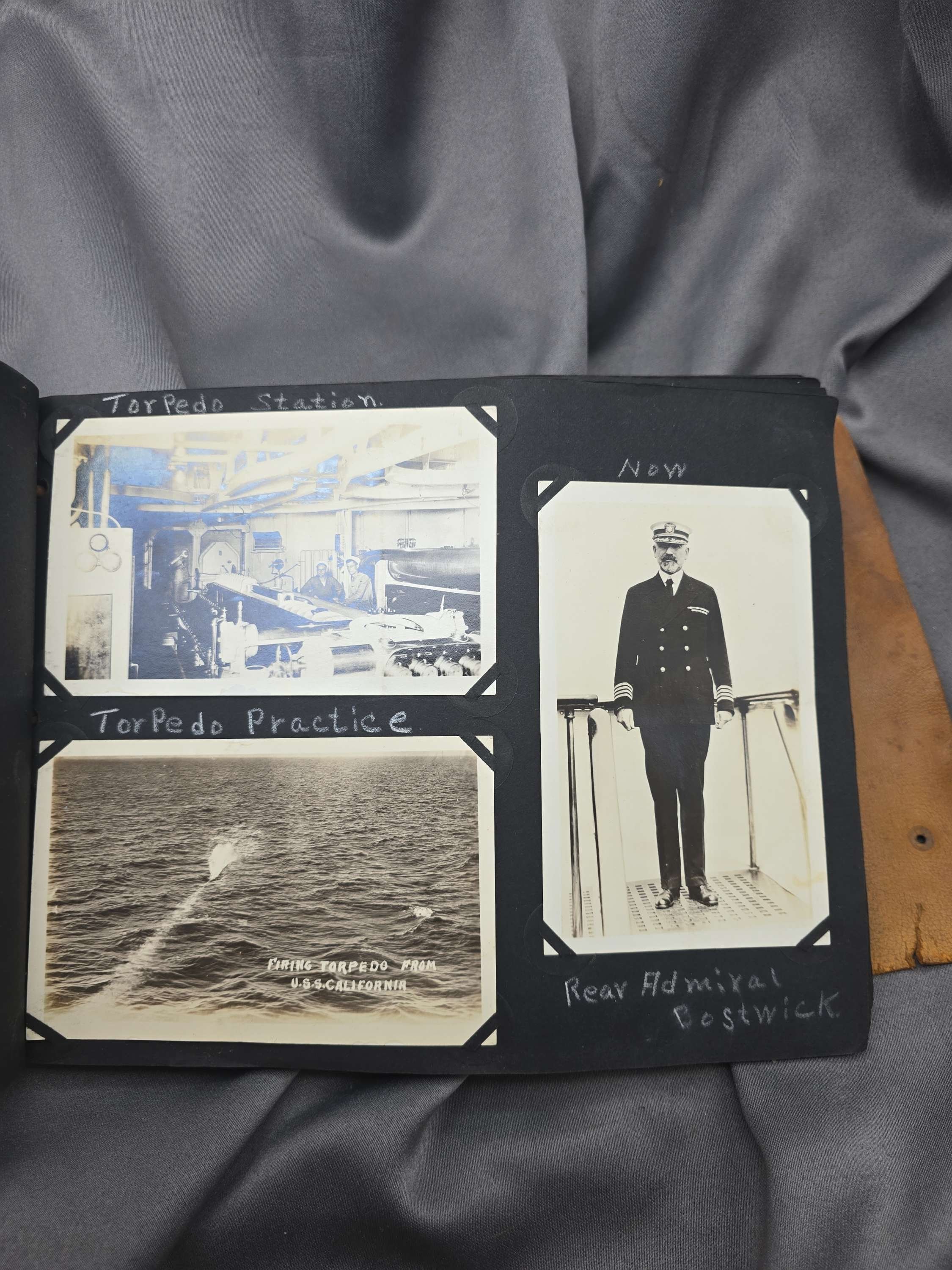 Battleship USS California 1920's Photo Album — image 7