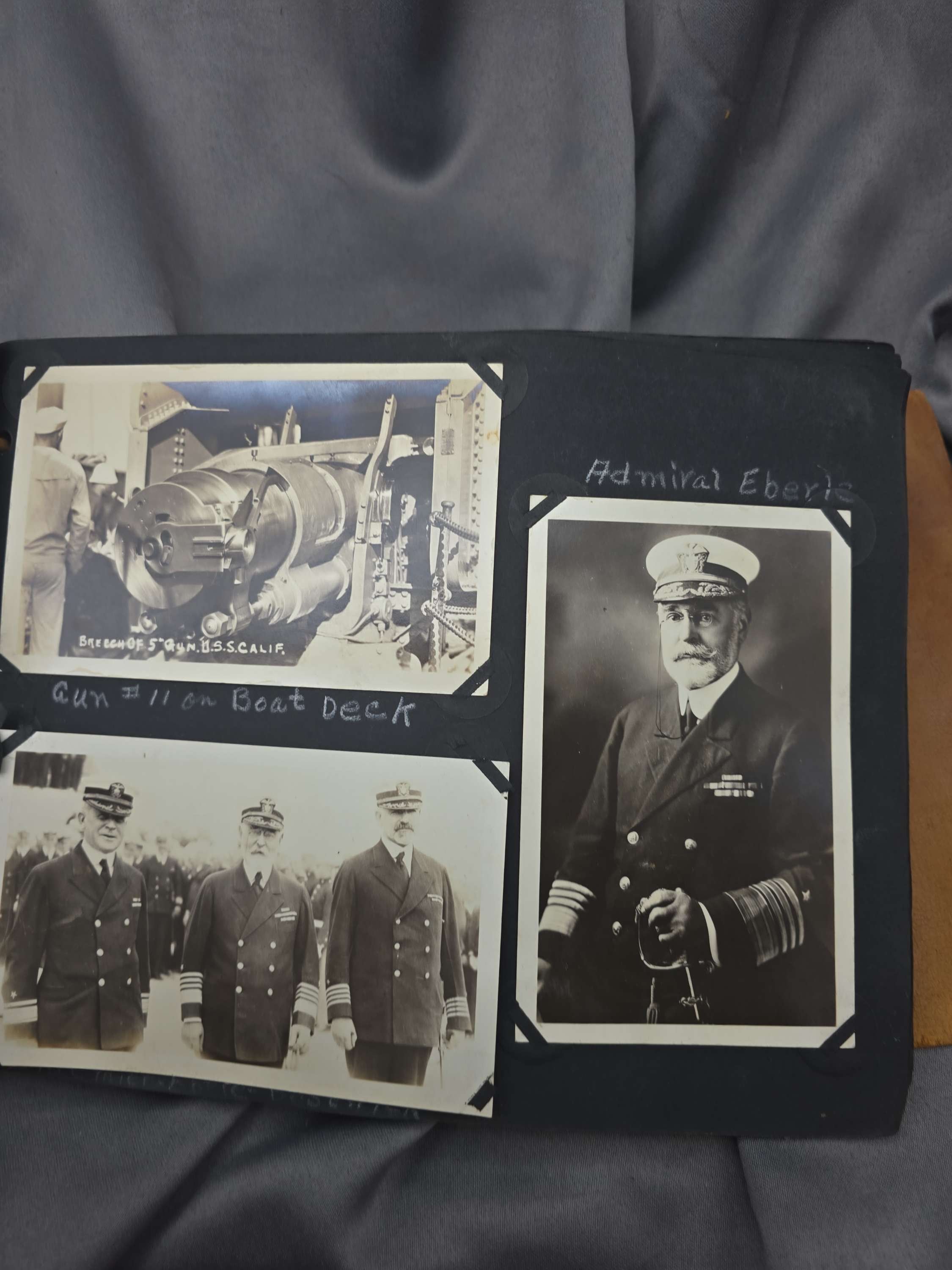 Battleship USS California 1920's Photo Album — image 8