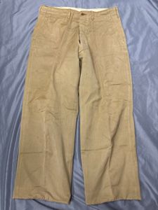 WWII US KERSEY LINED ARTIC TROUSERS 36X32