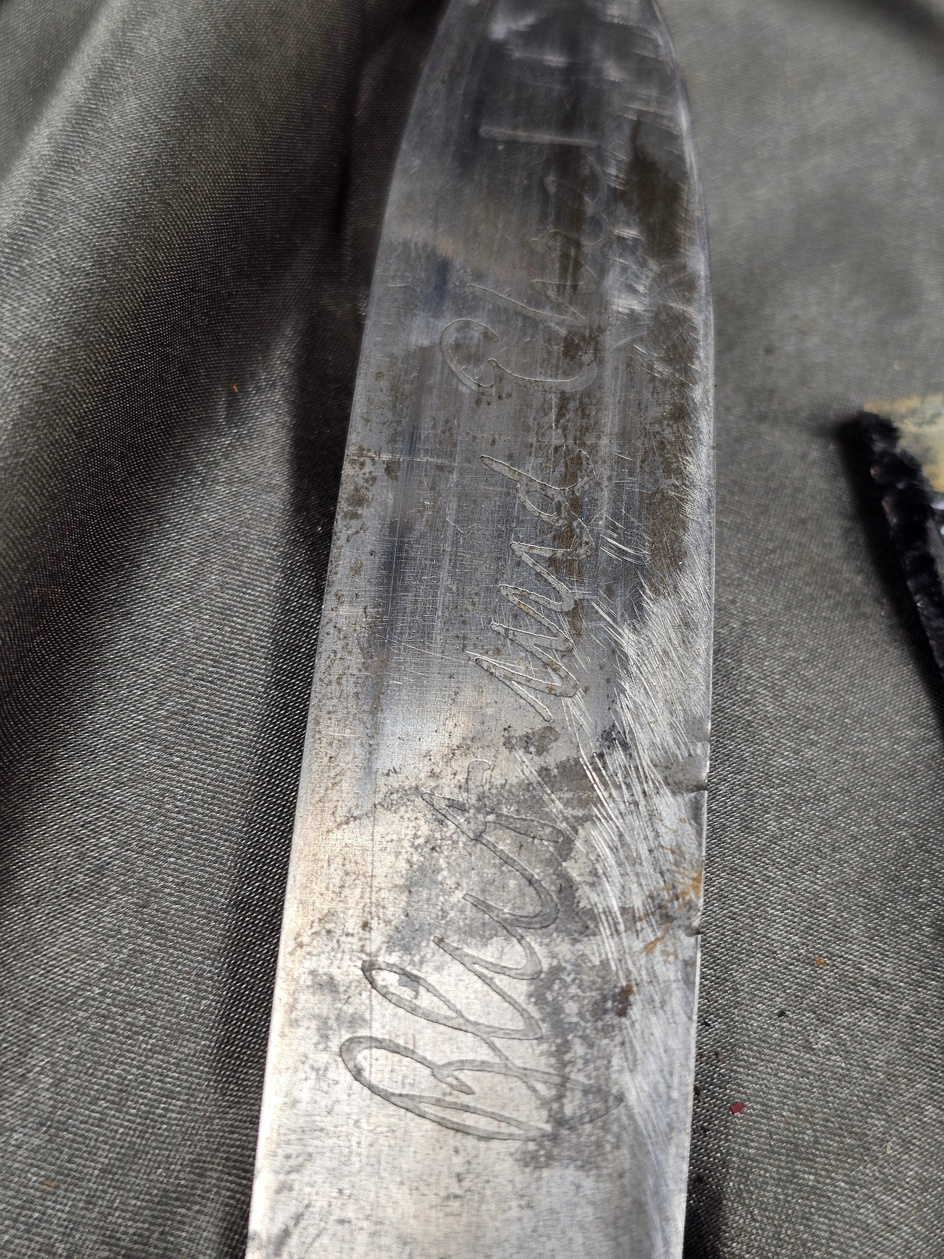 WWII GERMAN HITLER YOUTH KNIFE WITH MOTTO — image 6