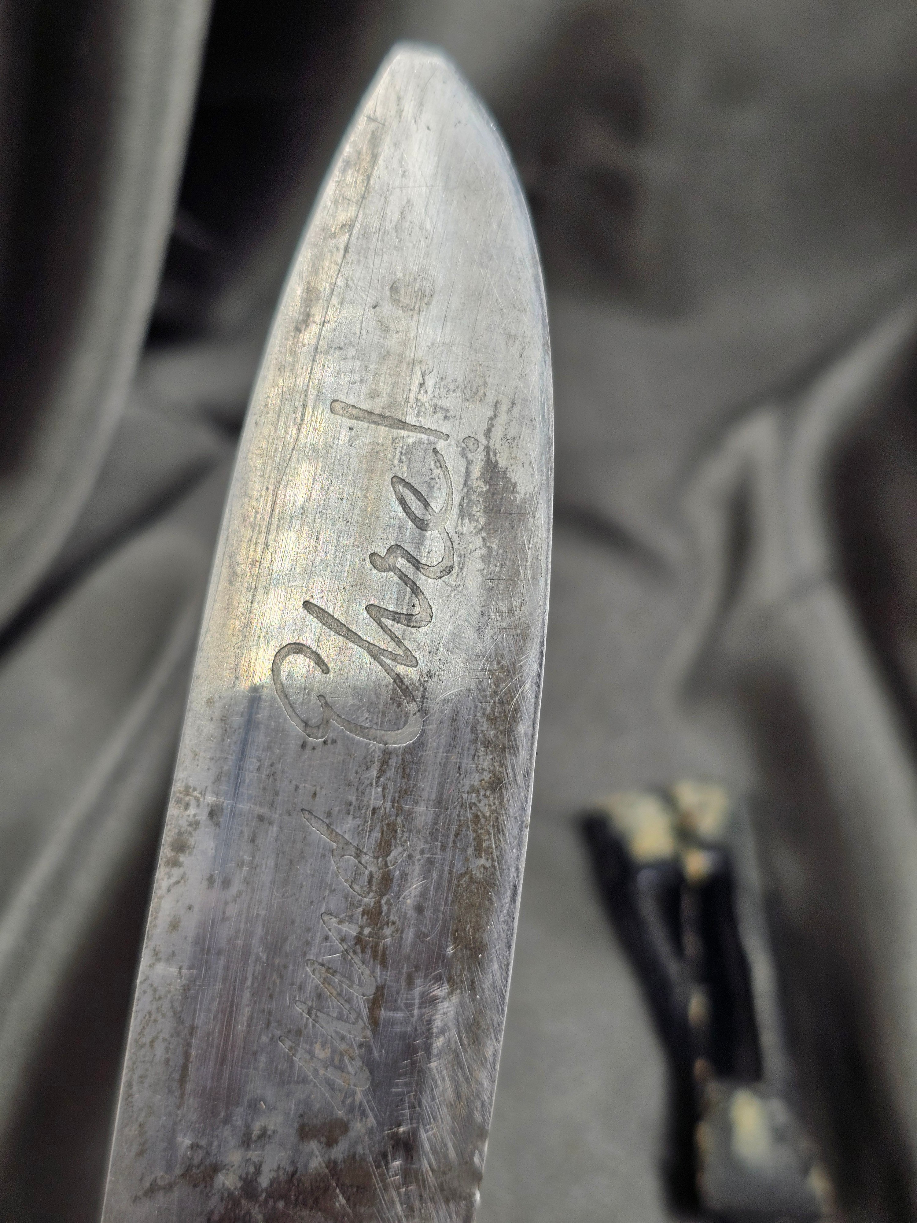 WWII GERMAN HITLER YOUTH KNIFE WITH MOTTO — image 7