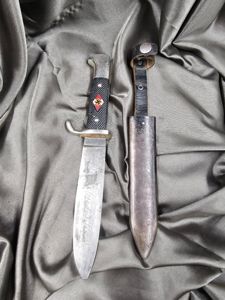 WWII GERMAN HITLER YOUTH KNIFE WITH MOTTO