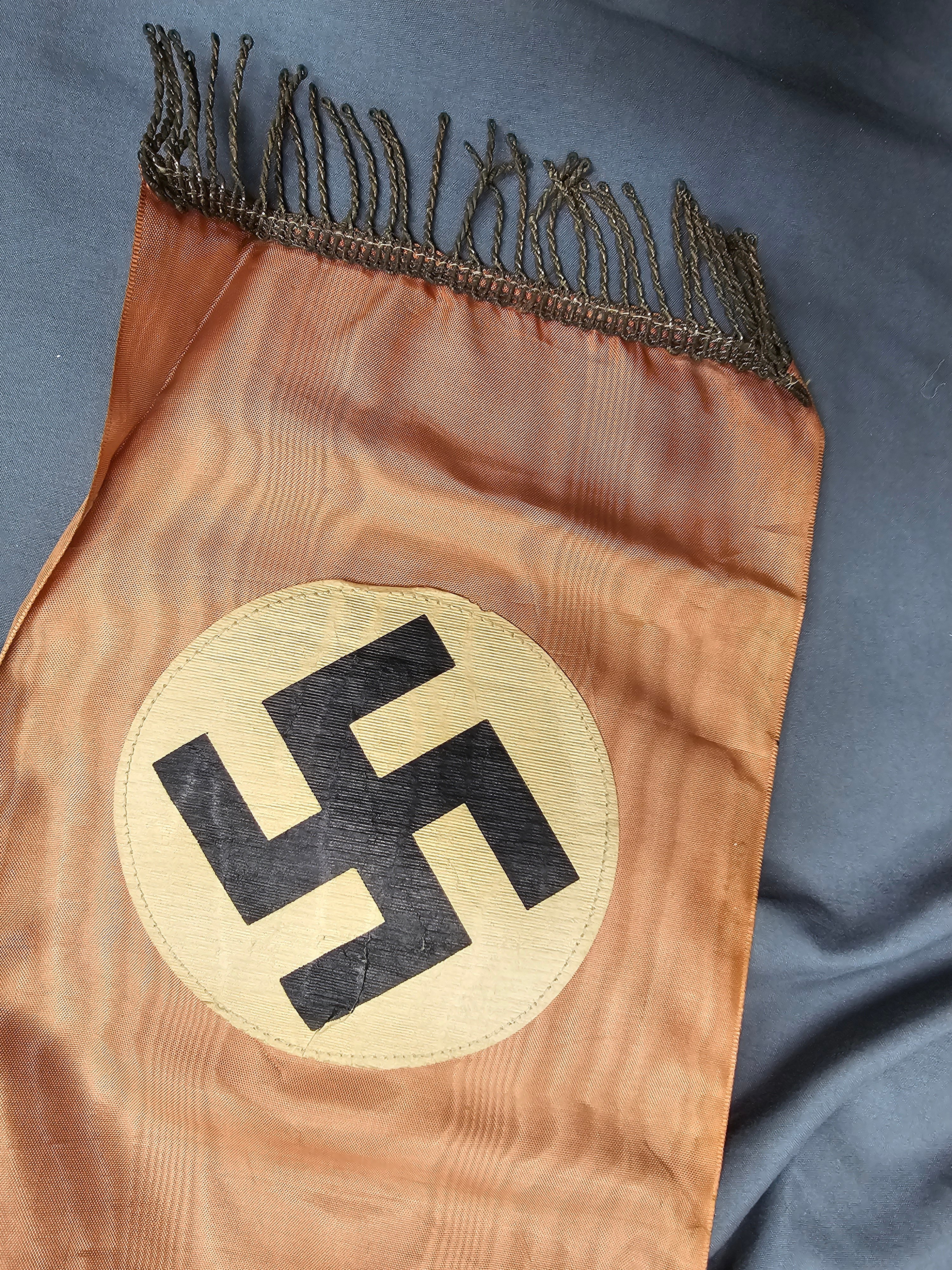 WWII GERMAN FUNERAL SASH — image 2