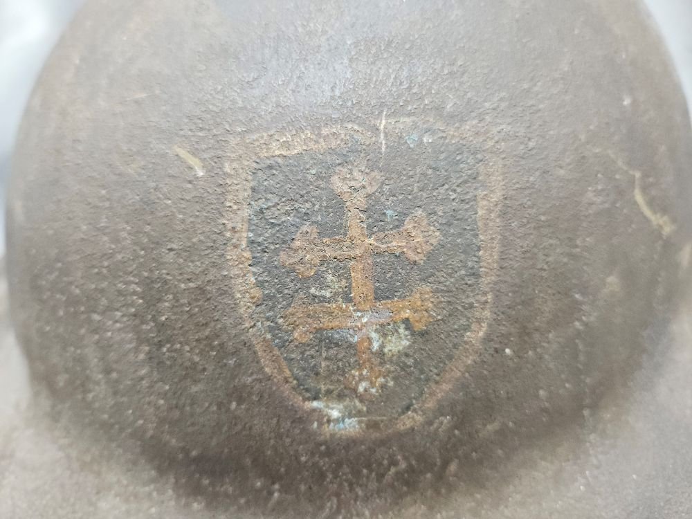 WWI US Doughboy Helmet 79th Division — image 2