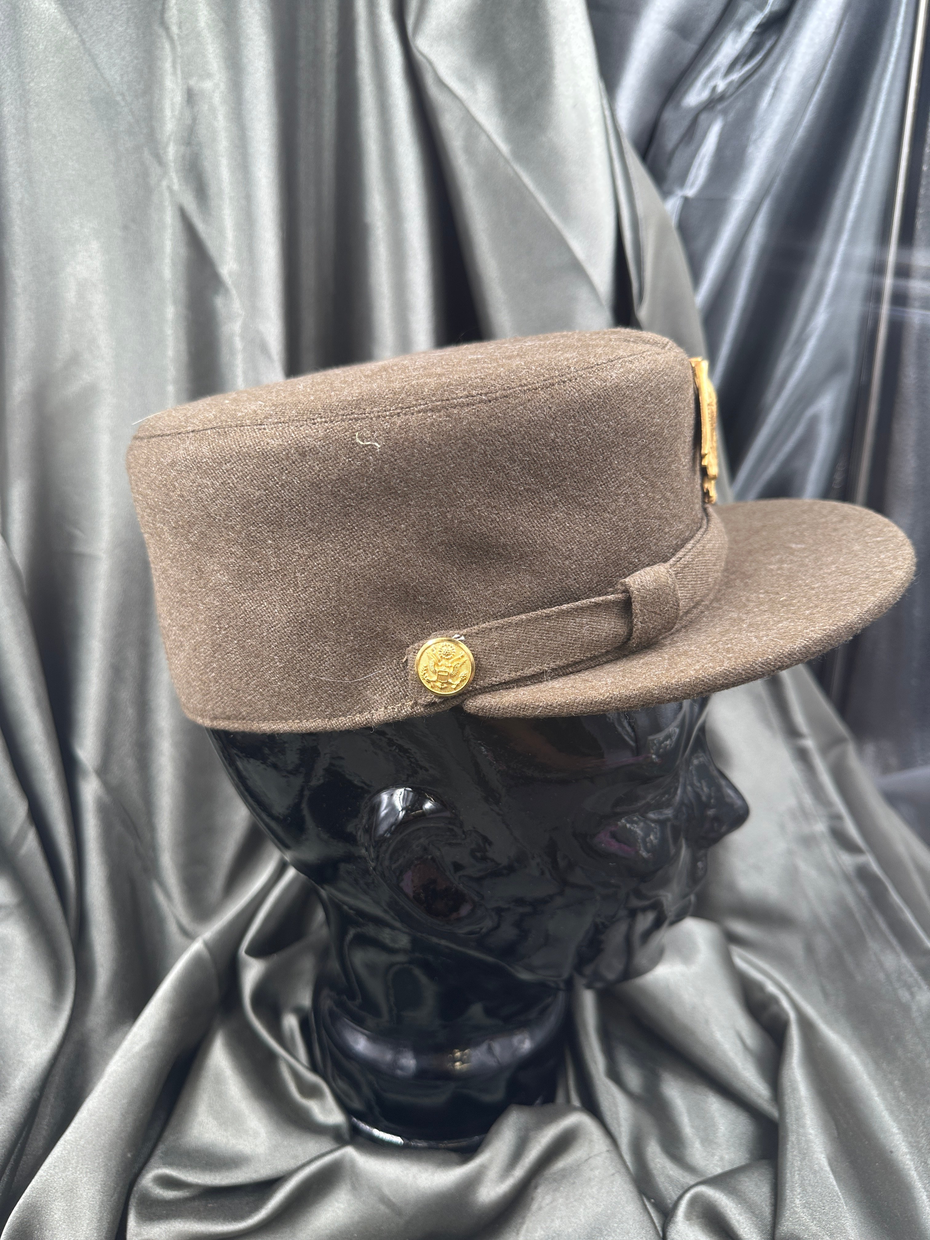 WWII ERA WAAC OFFICER VISOR CAP 22 — image 5