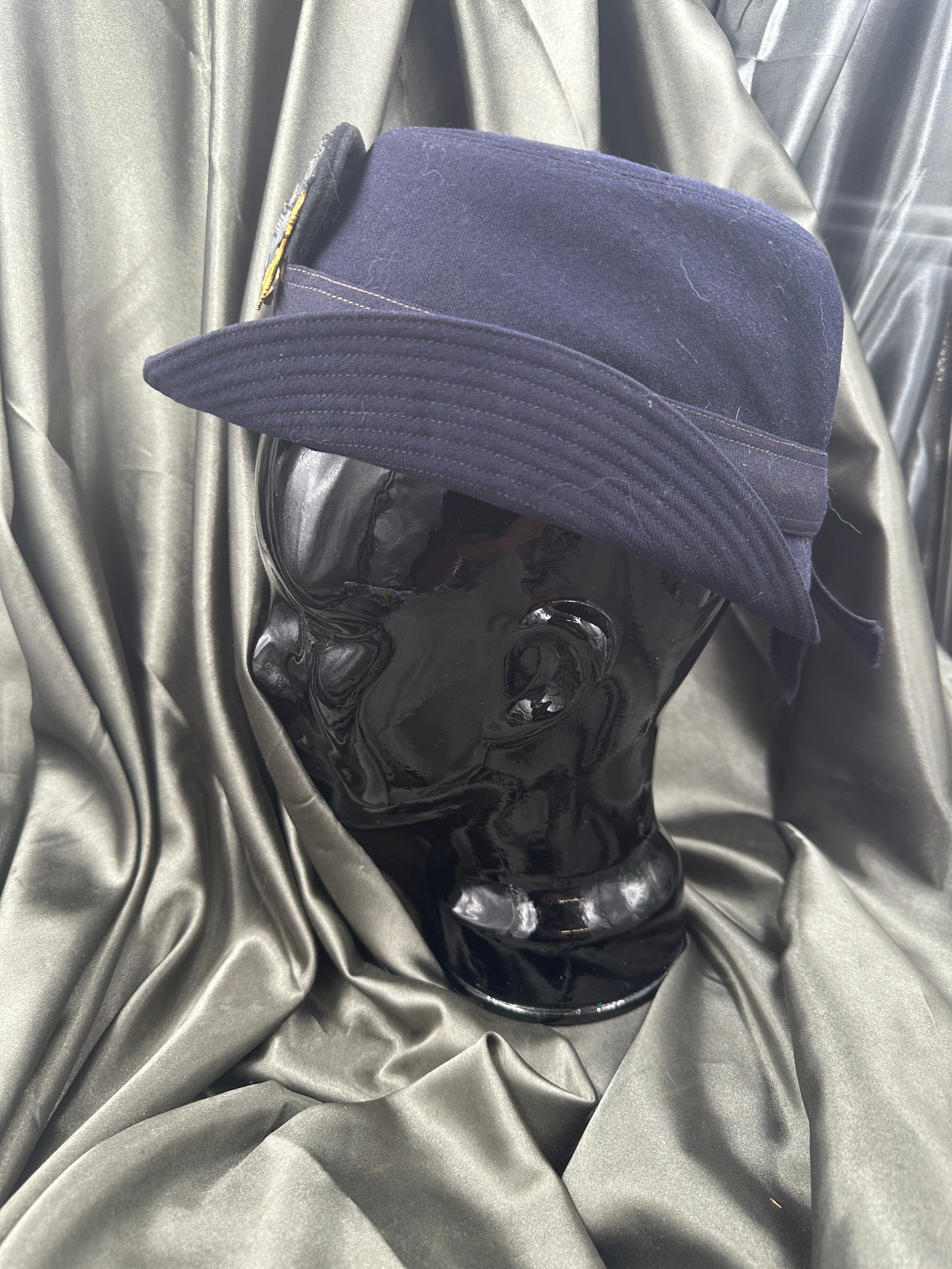 WWII US NAVY WAVES OFFICER HAT — image 2