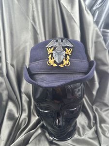WWII US NAVY WAVES OFFICER HAT