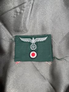 WWII GERMAN M43 ARMY CAP EAGLE