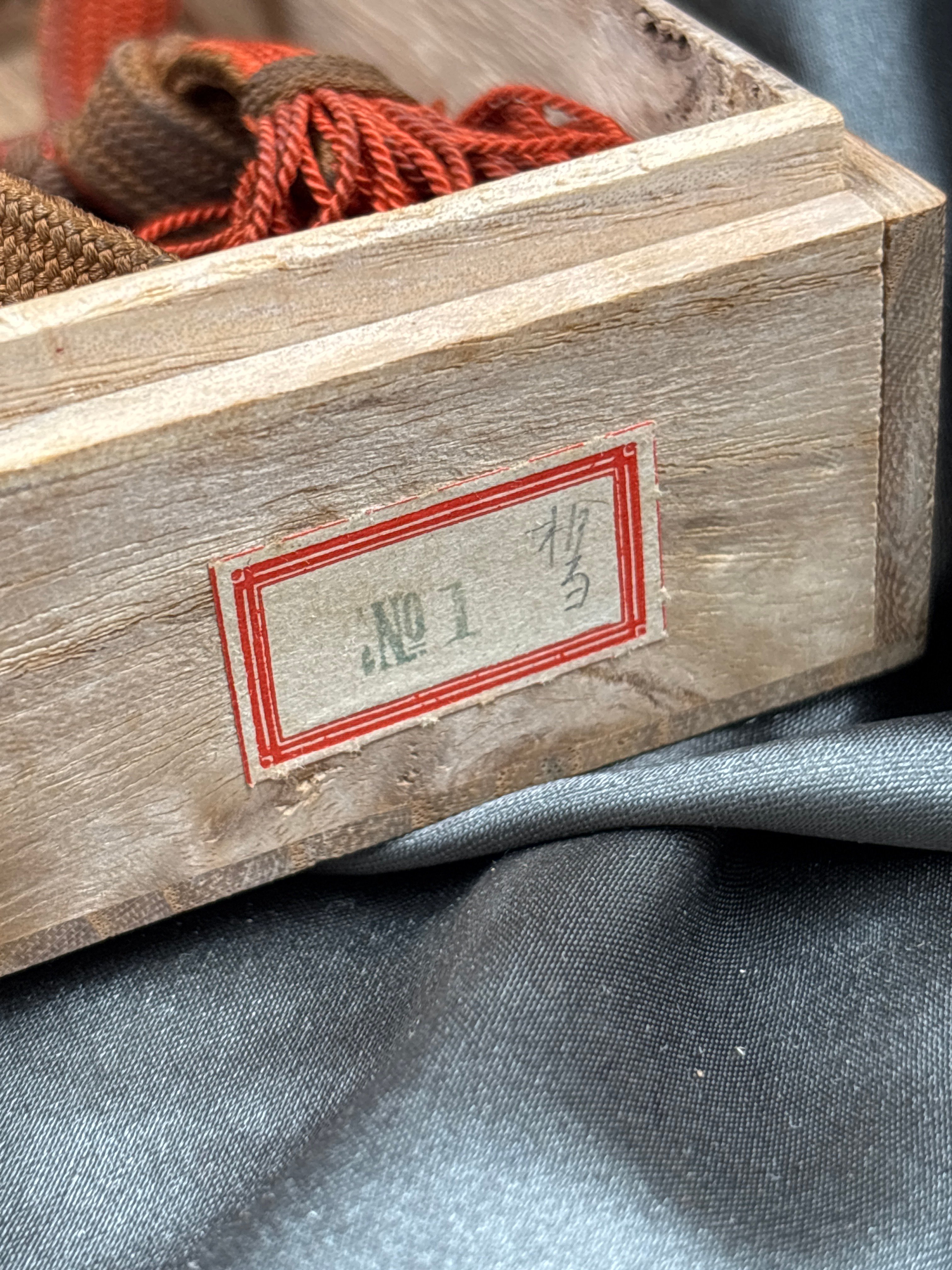 WWII JAPANESE NCO FIELD GRADE KATANA SWORD KNOT — image 3