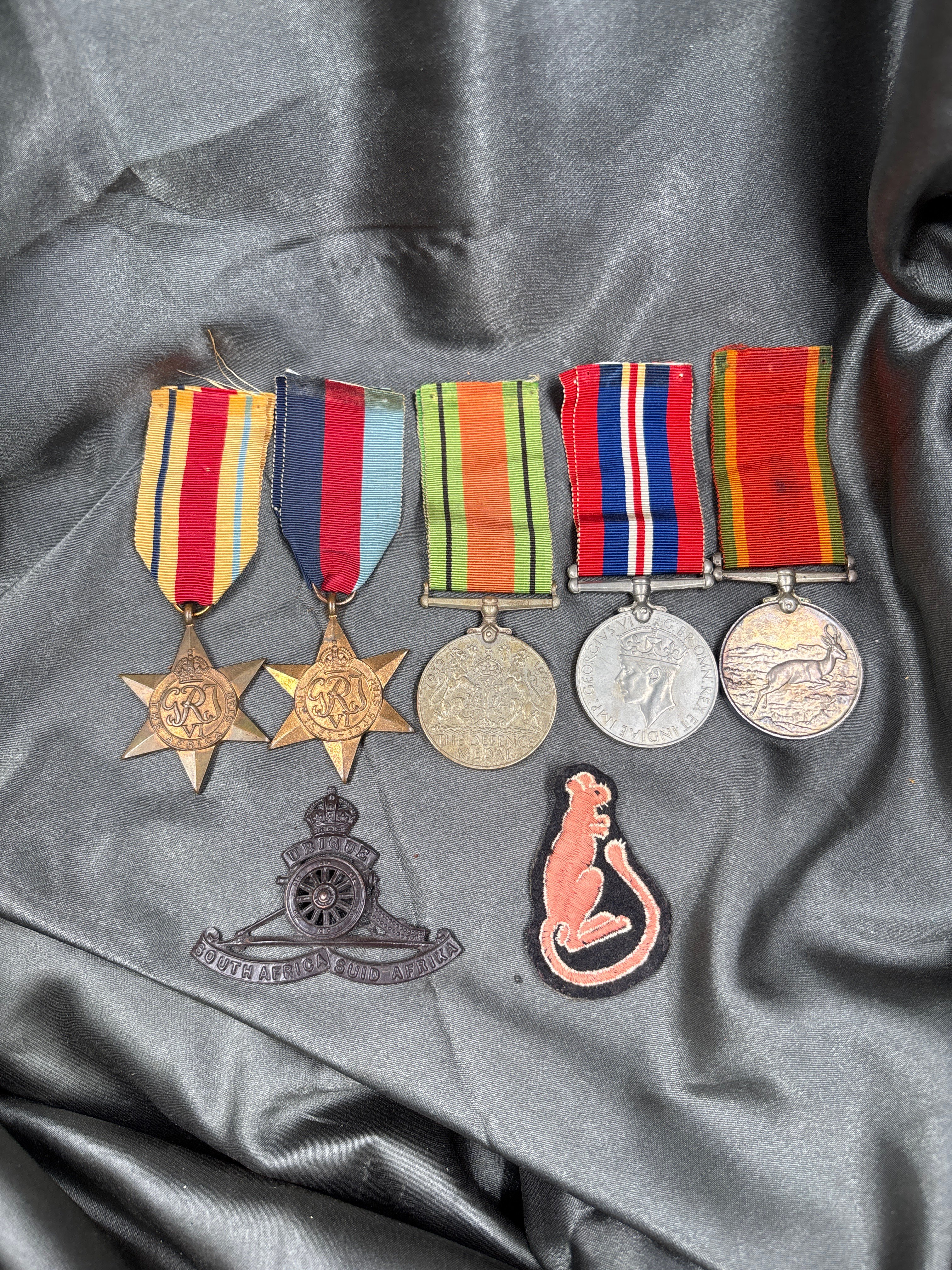 WWII BRITISH ARMY AFRICA CAMPAIGN DESERT RAT MEDAL GROUP — image 10