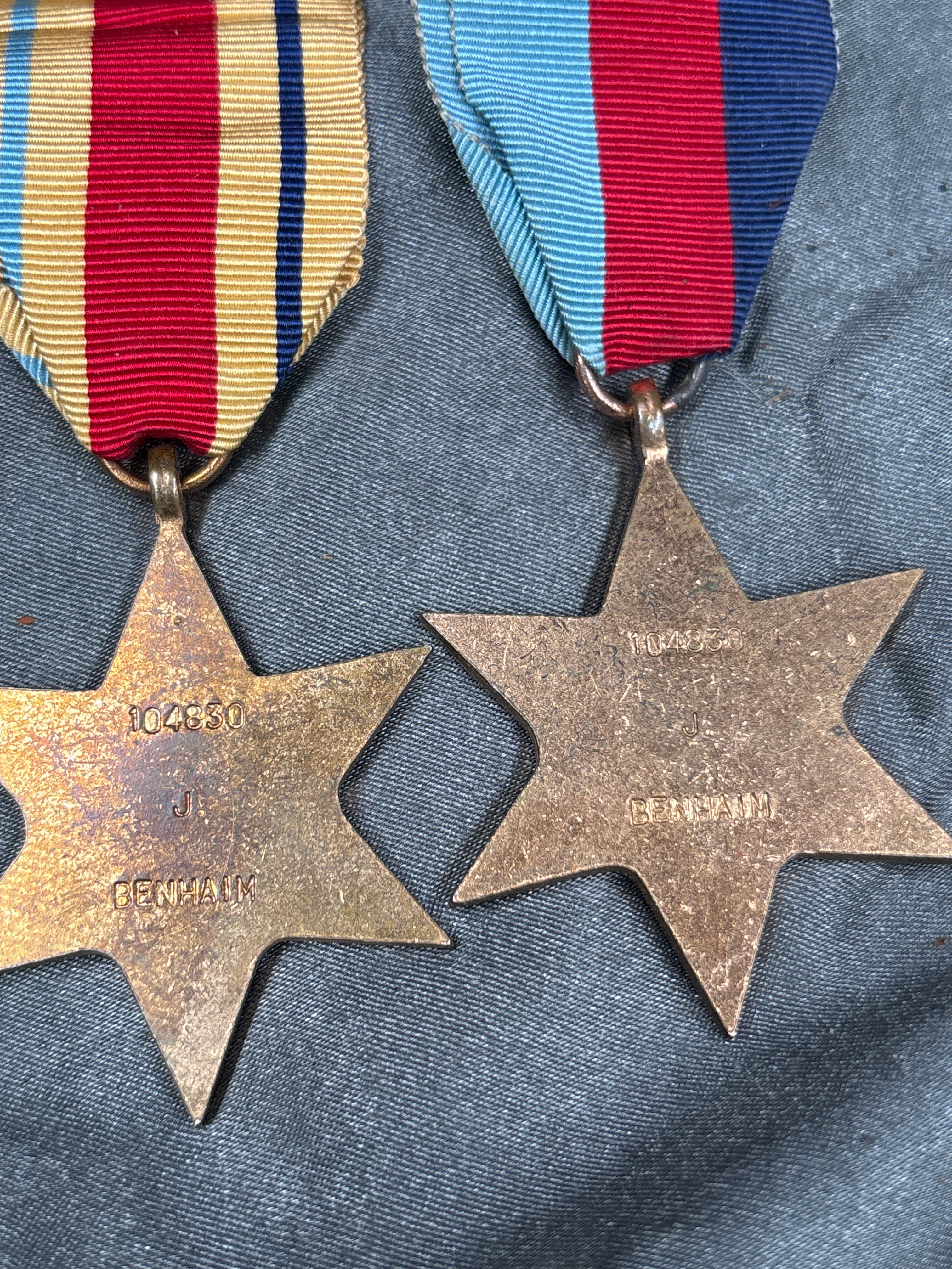 WWII BRITISH ARMY AFRICA CAMPAIGN DESERT RAT MEDAL GROUP — image 4