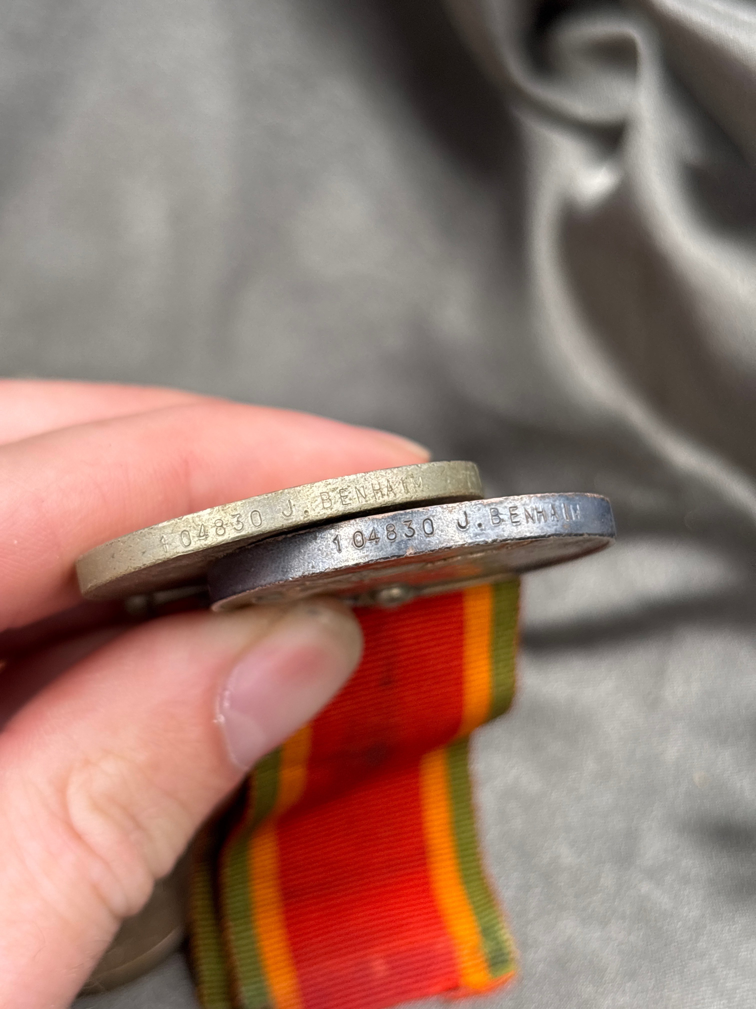 WWII BRITISH ARMY AFRICA CAMPAIGN DESERT RAT MEDAL GROUP — image 5