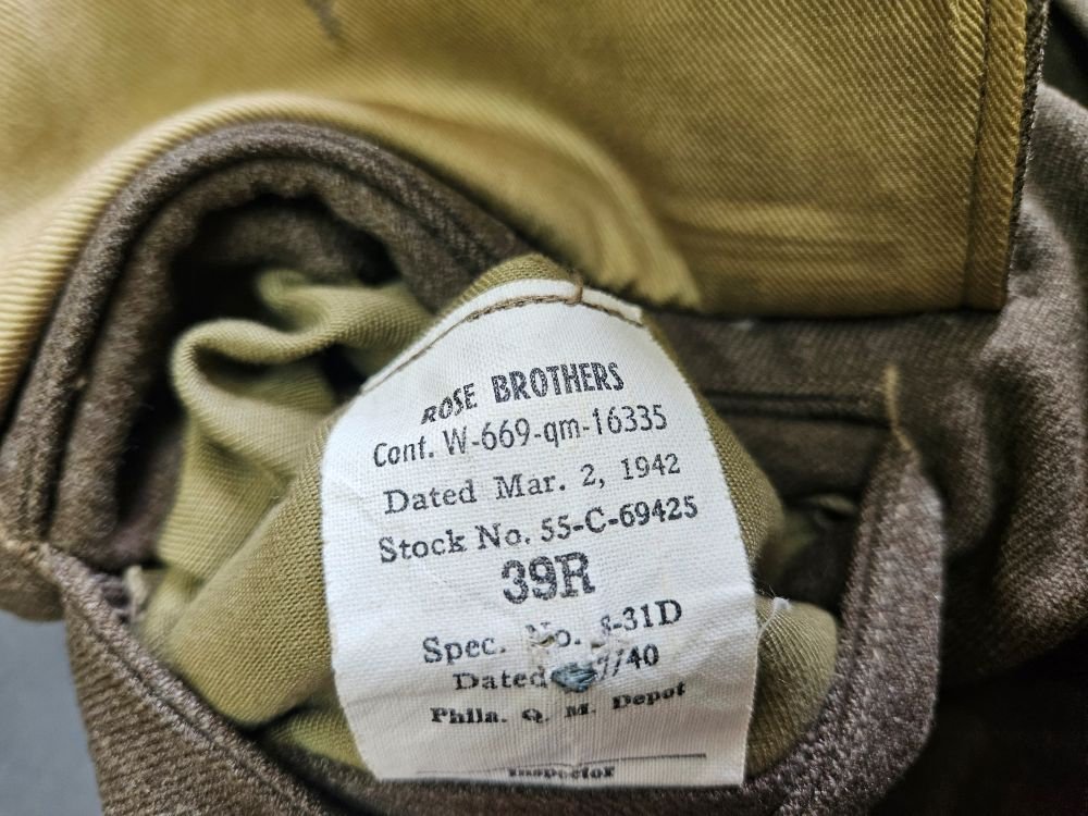 WWII US Uniform 5th Air Force Four Pocket — image 4