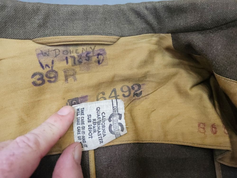 WWII US Uniform 5th Air Force Four Pocket — image 5
