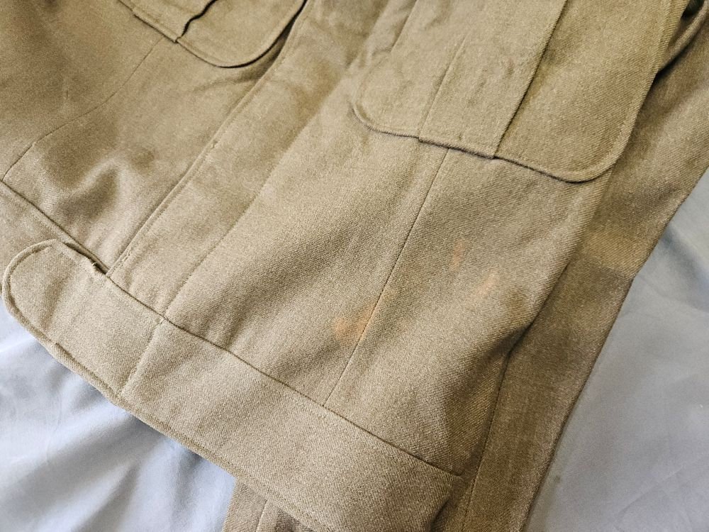 WWII US Uniform Ike Jacket 7th Air Force — image 5