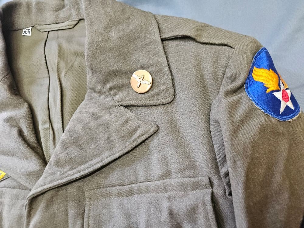 WWII US Uniform Ike Jacket 7th Air Force — image 7