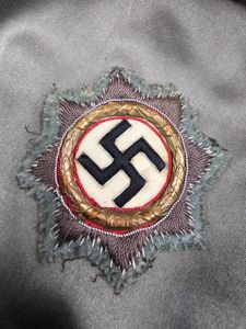 WWII GERMAN CLOTH CROSS