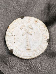 WWII GERMAN PORCELAIN SAAR TINNIE