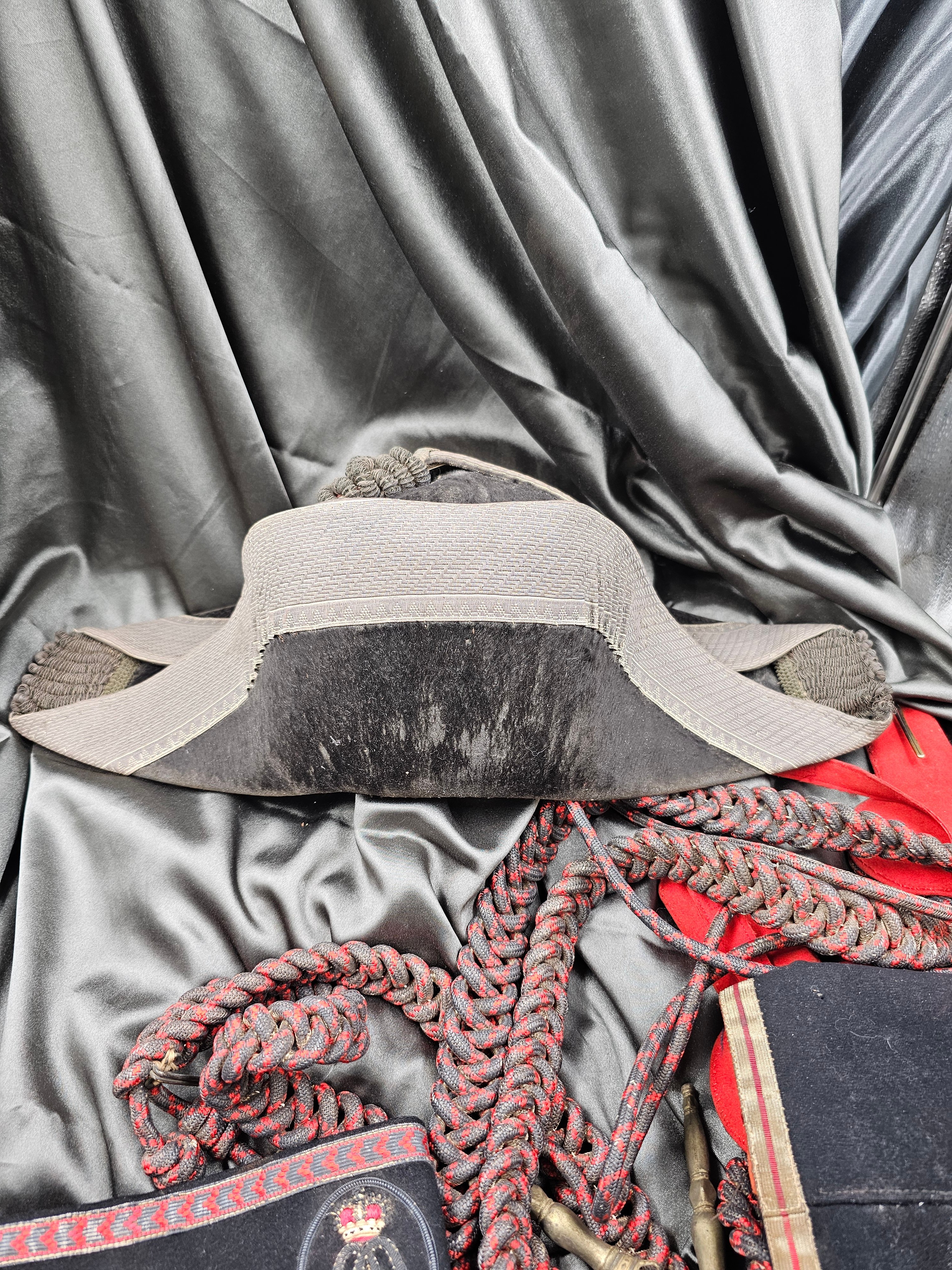 1800'S IMPERIAL NAVY HIGH RANKING OFFICER BICORN, SHOULDER BOARDS & BRASSARDS — image 13