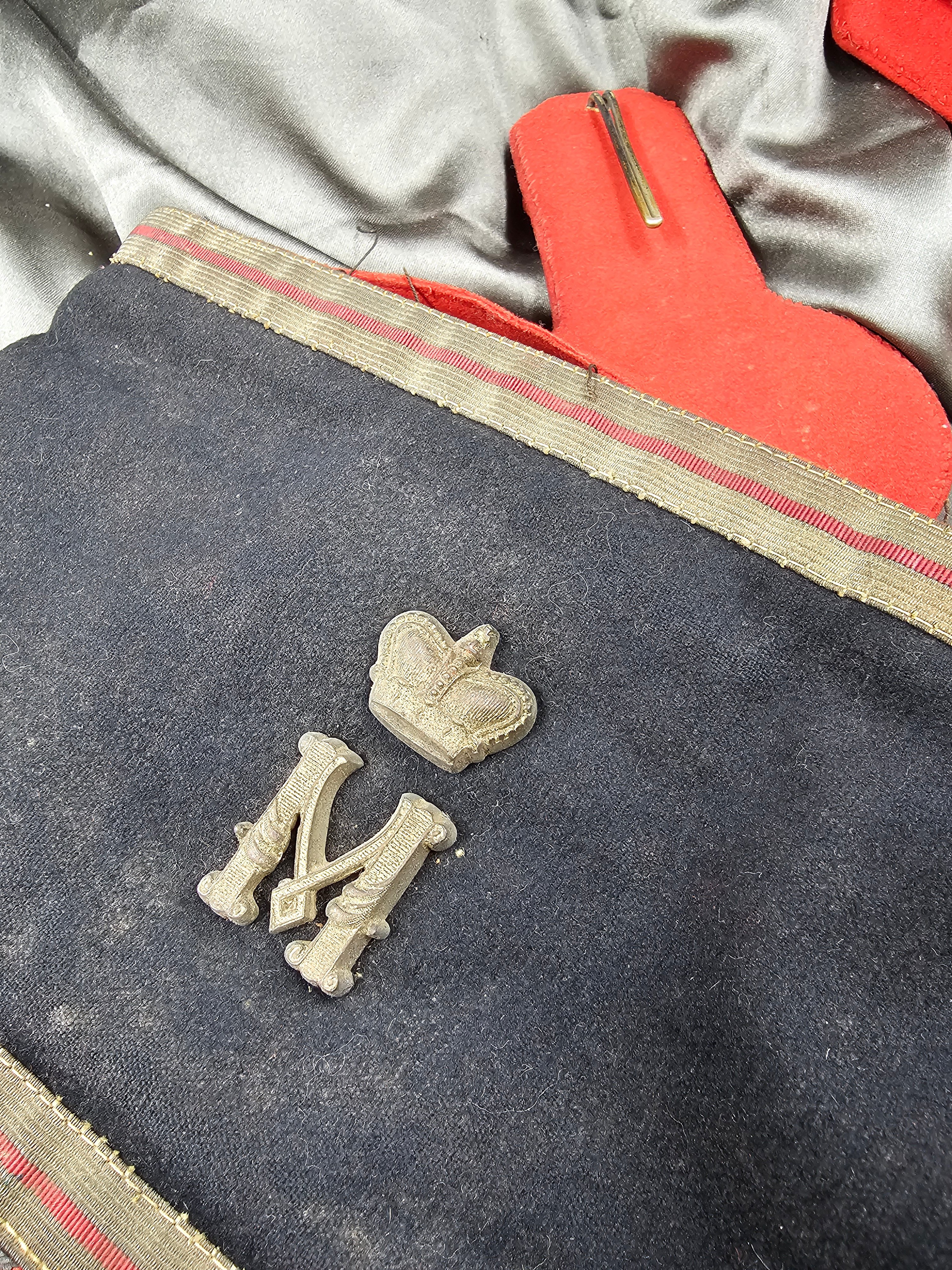 1800'S IMPERIAL NAVY HIGH RANKING OFFICER BICORN, SHOULDER BOARDS & BRASSARDS — image 9