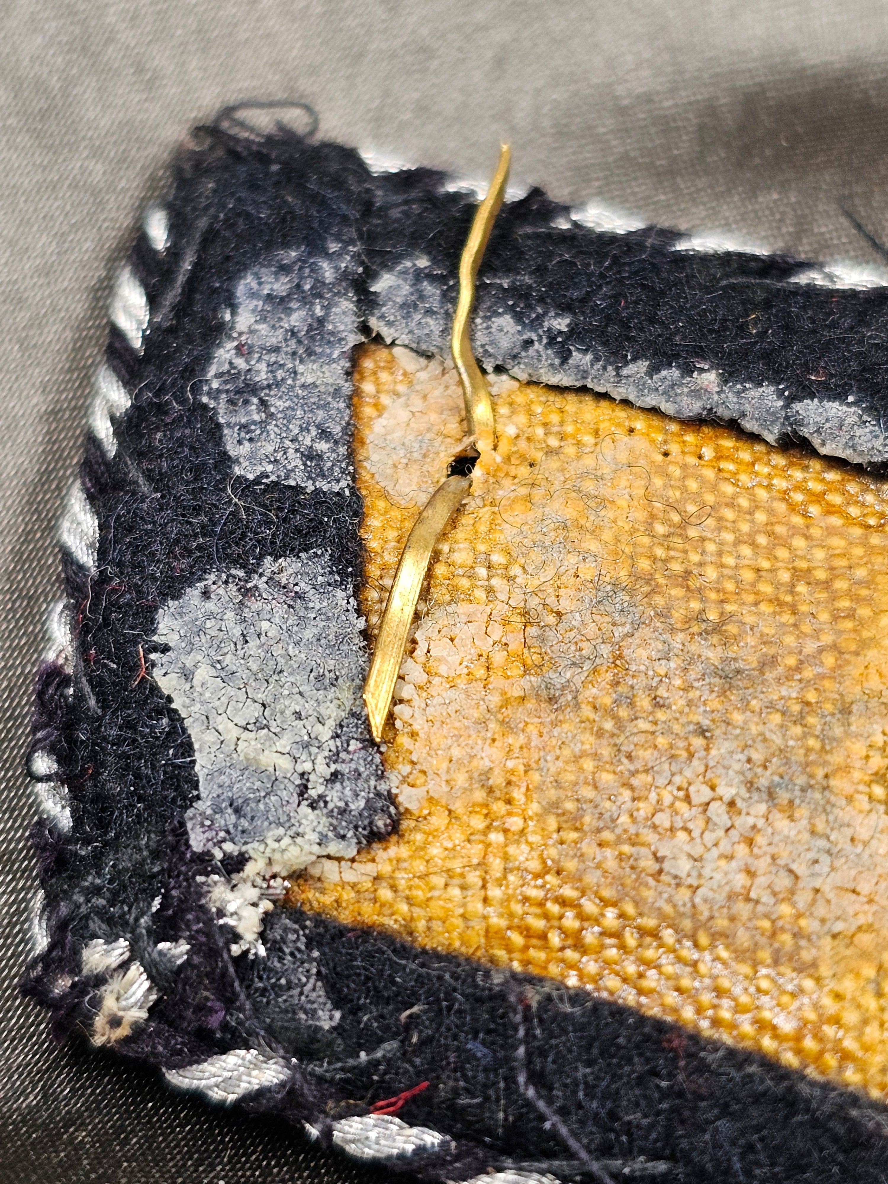 WWII GERMAN SS COLLAR TAB OBERSCHARFÜHRER — image 4