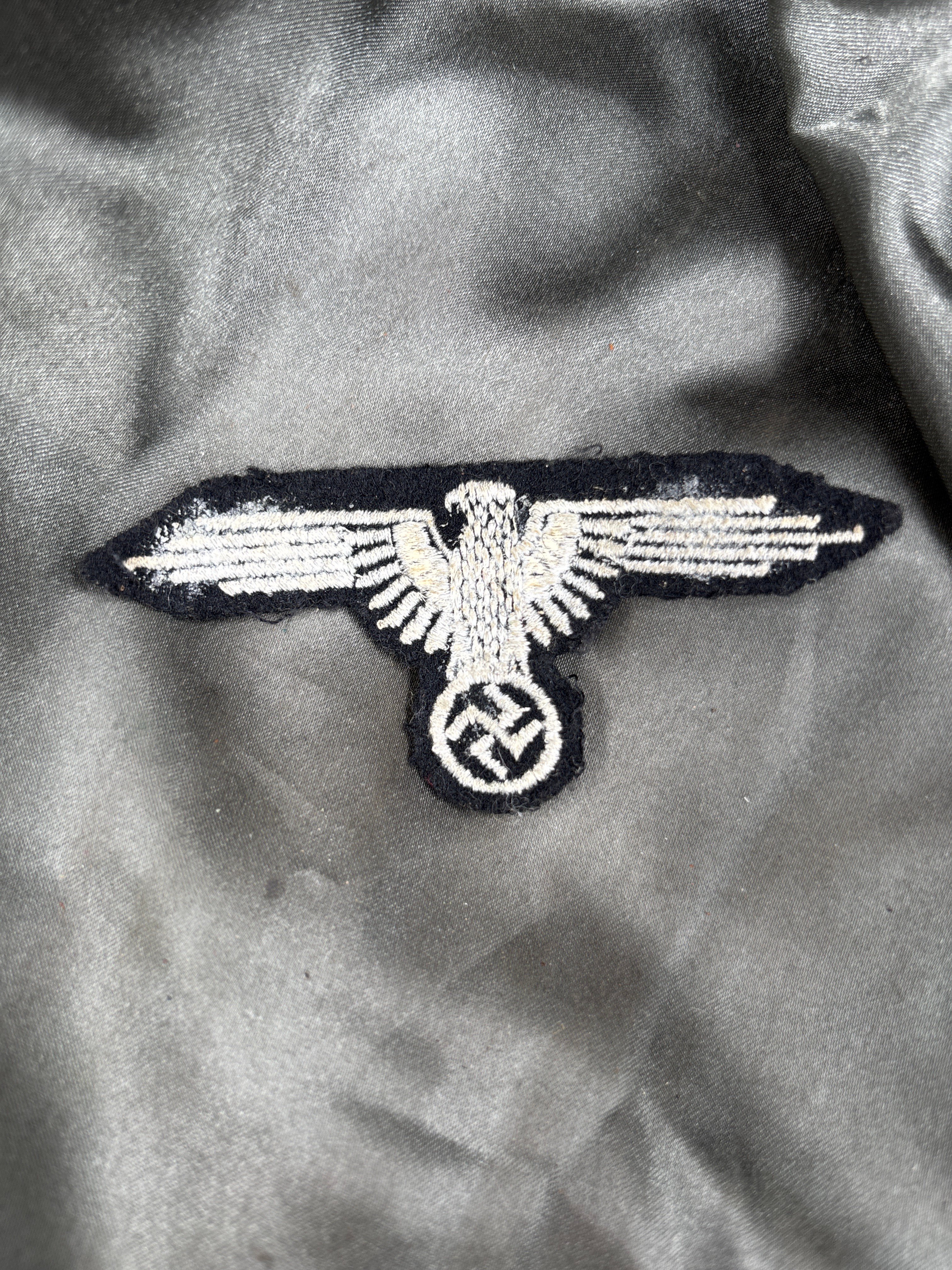 WWII GERMAN SS SLEEVE EAGLE — image 2
