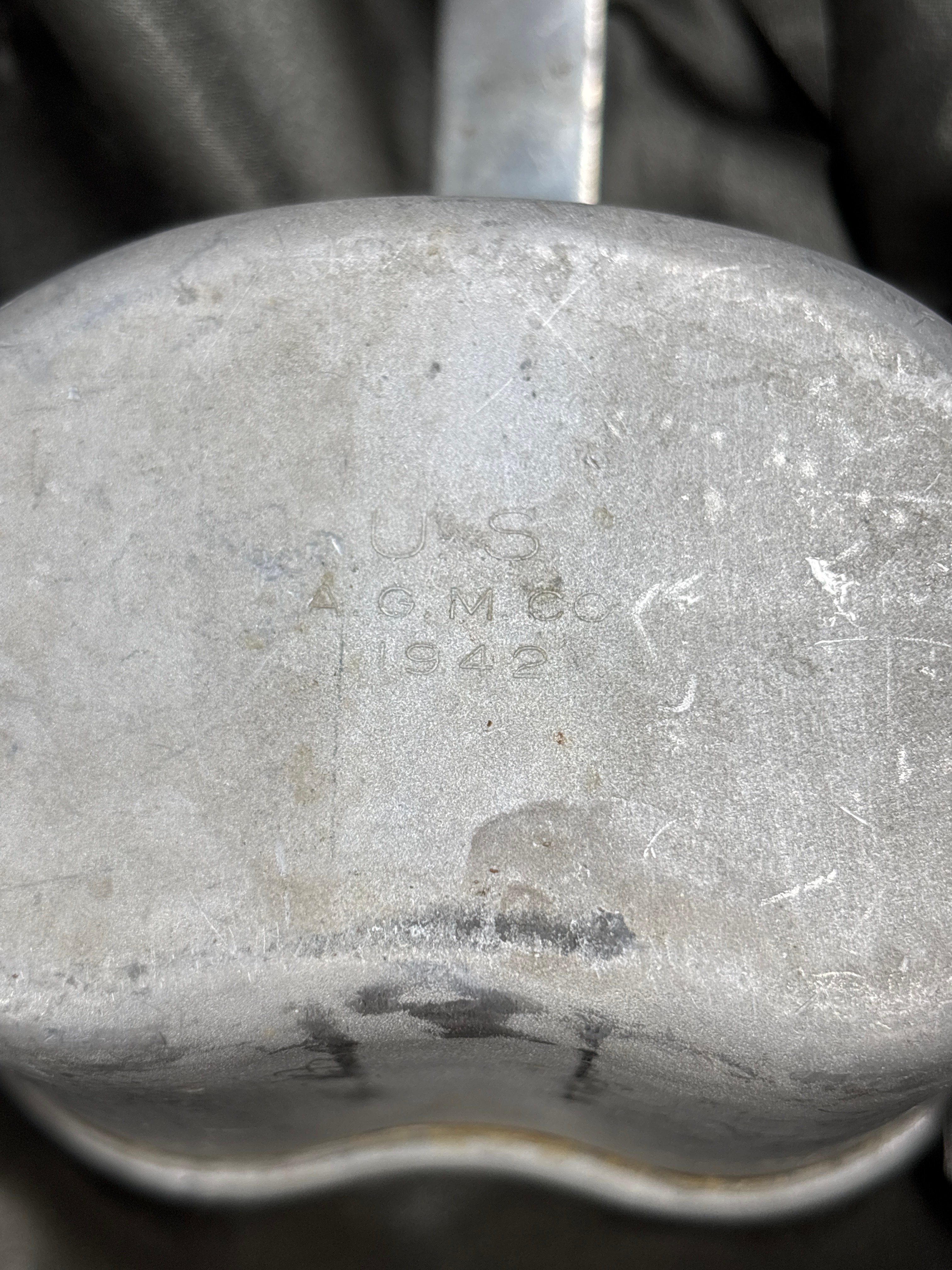 WWII US CANTEEN SET 1942 DATED — image 3