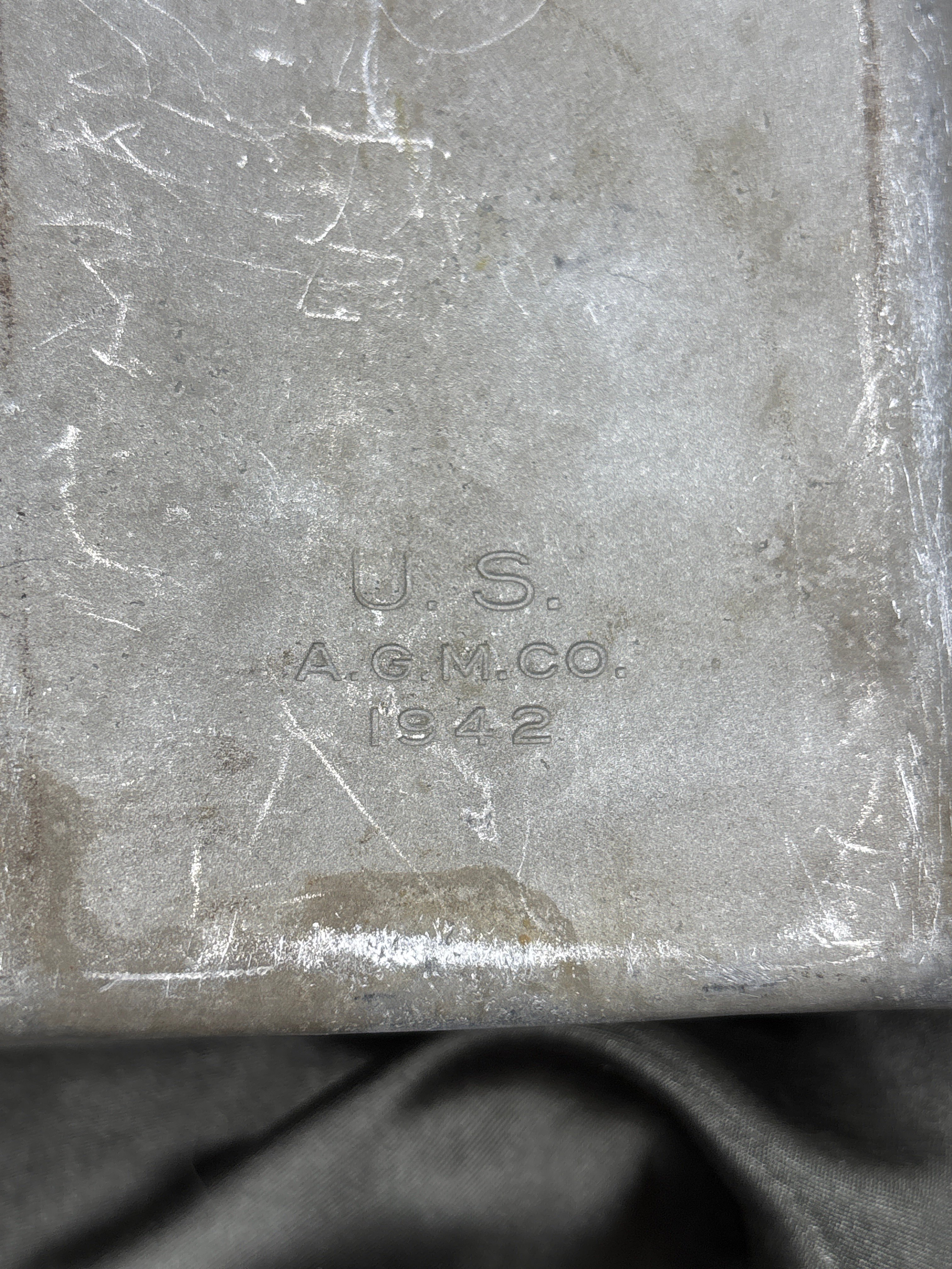 WWII US CANTEEN SET 1942 DATED — image 4