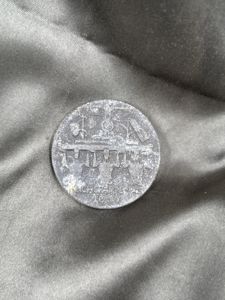 WWII GERMAN 1937 REICHSPARSTETAG TINNIE