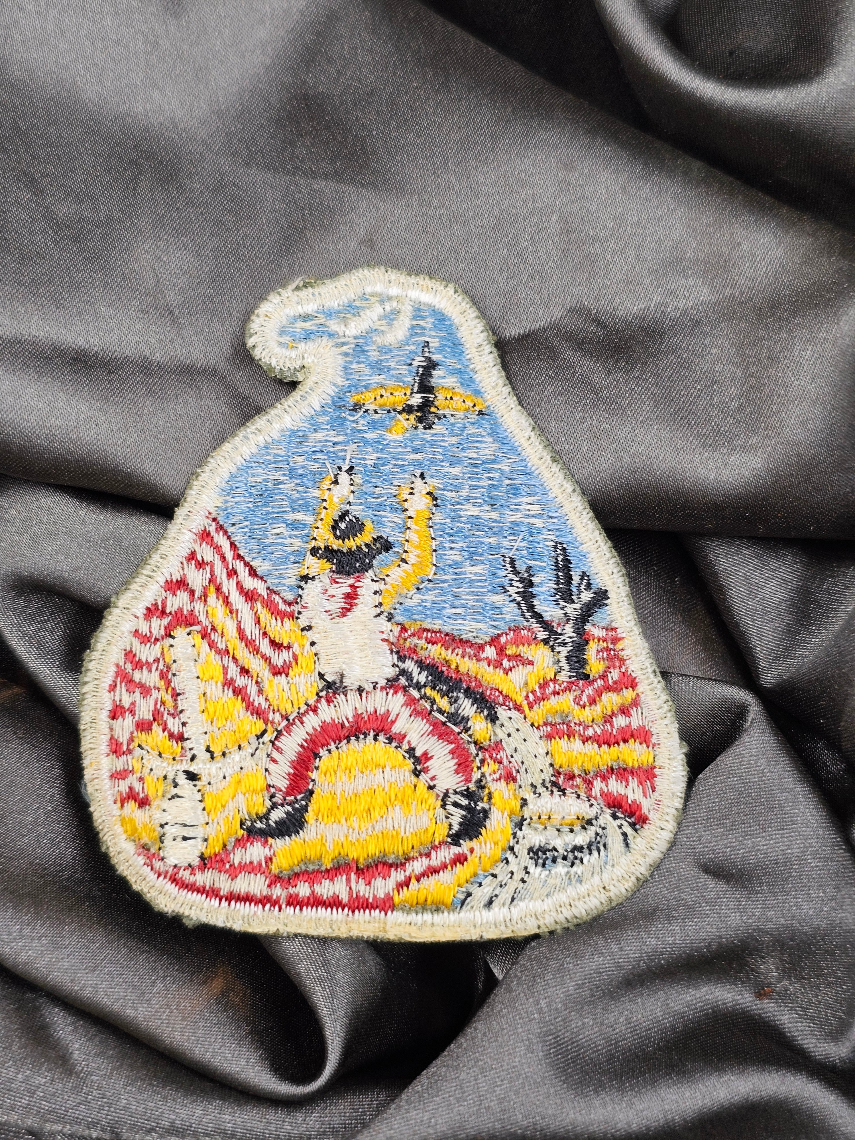 WWII 49th Anti-Aircraft Artillery Brigade Patch — image 5