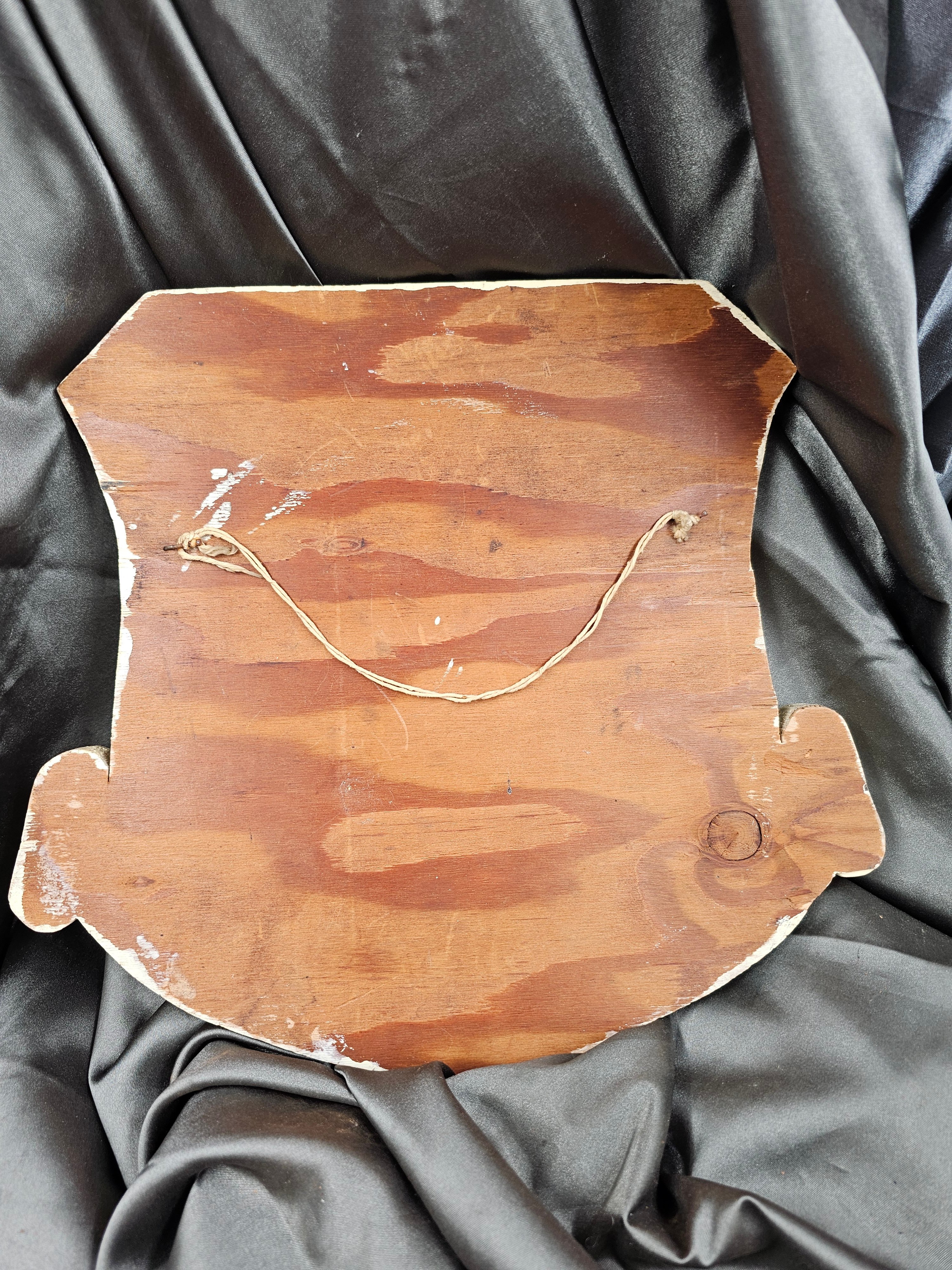 WWII ERA BOMB SQUADRON WOOD PLAQUE — image 3