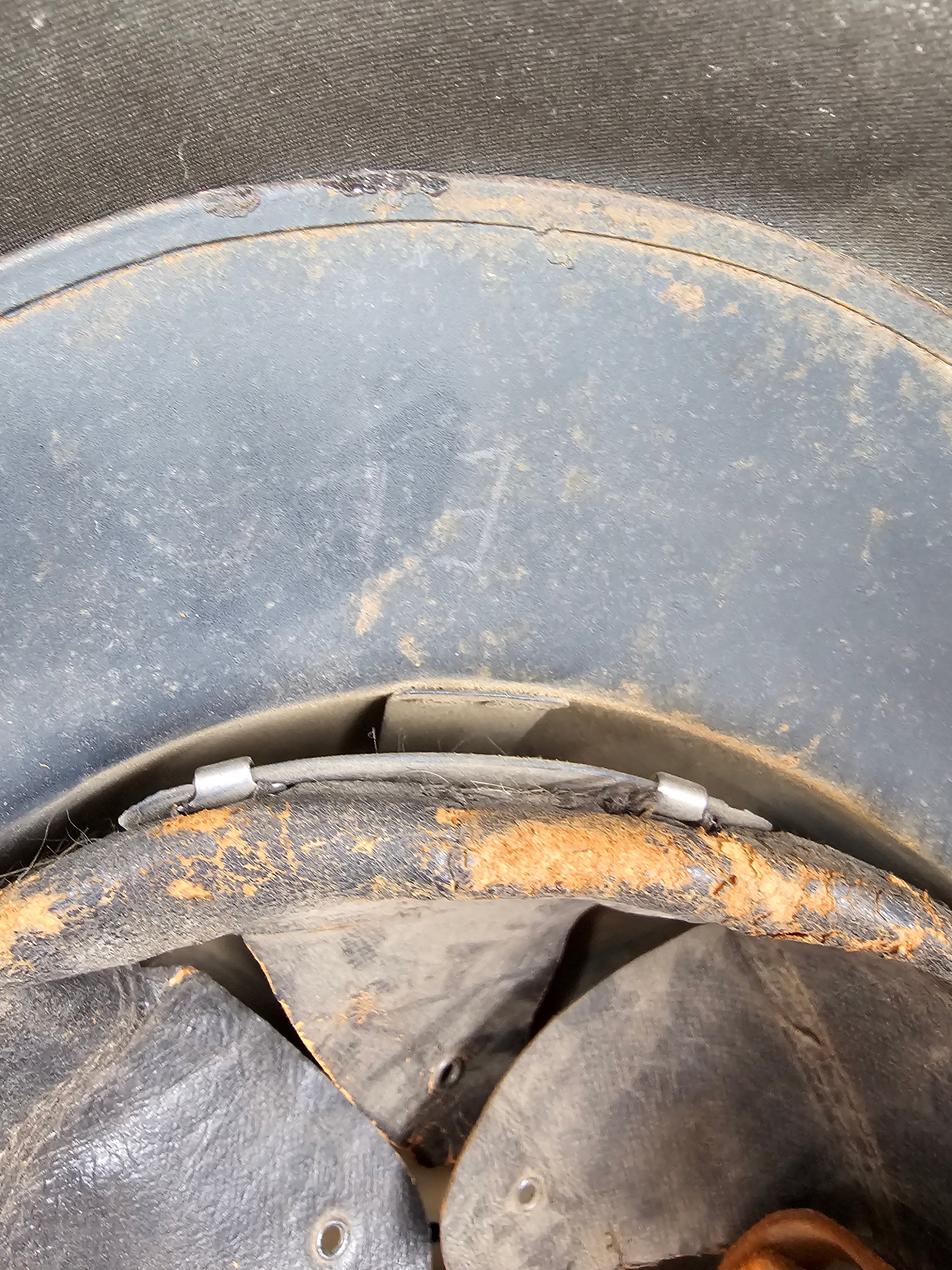 WWII M26 FRENCH ADRIAN HELMET — image 6