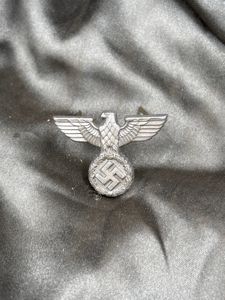WWII GERMAN POSTAL CAP EAGLE