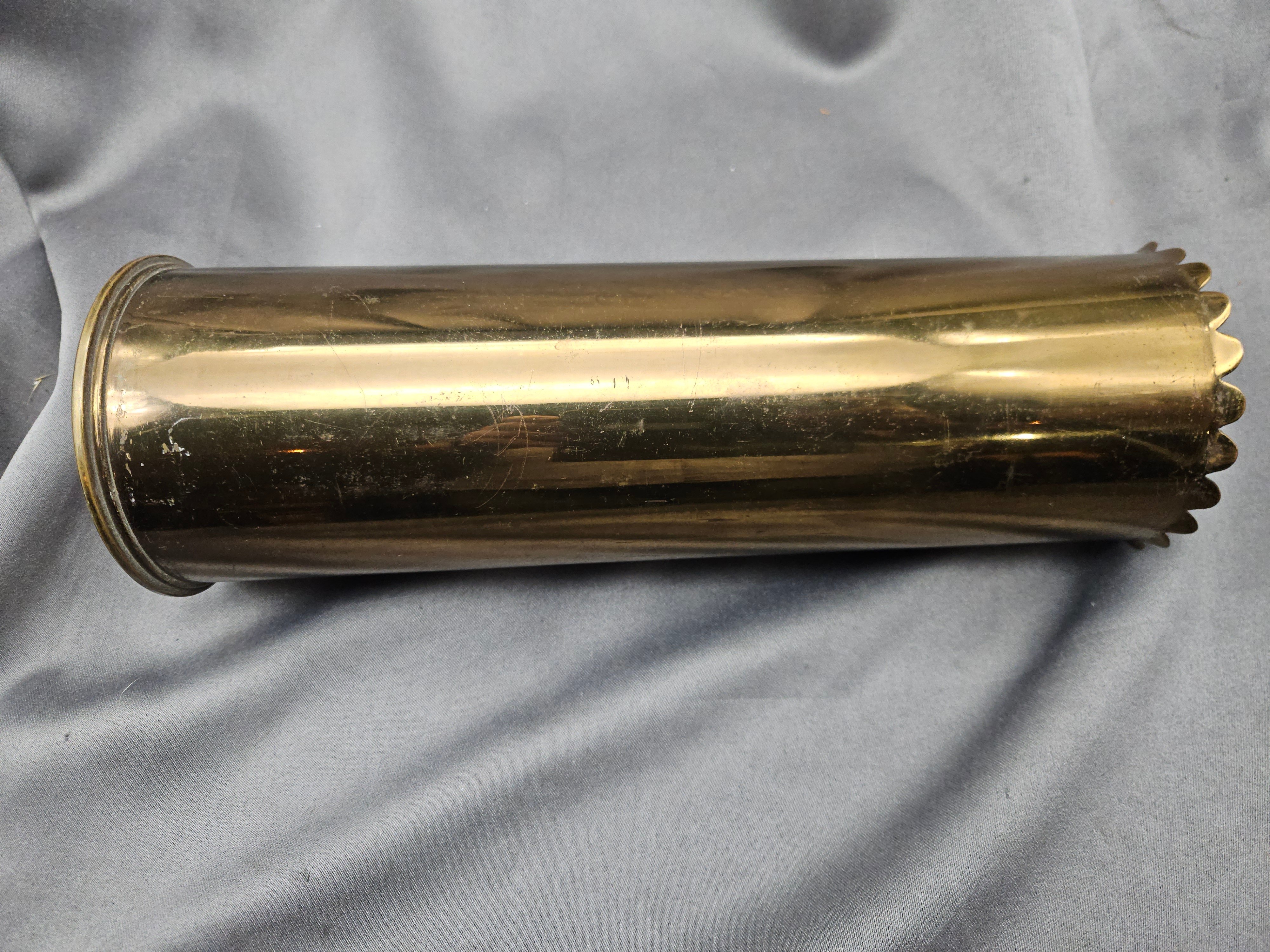 Original WWI Trench Art Set Artillery Shells — image 2