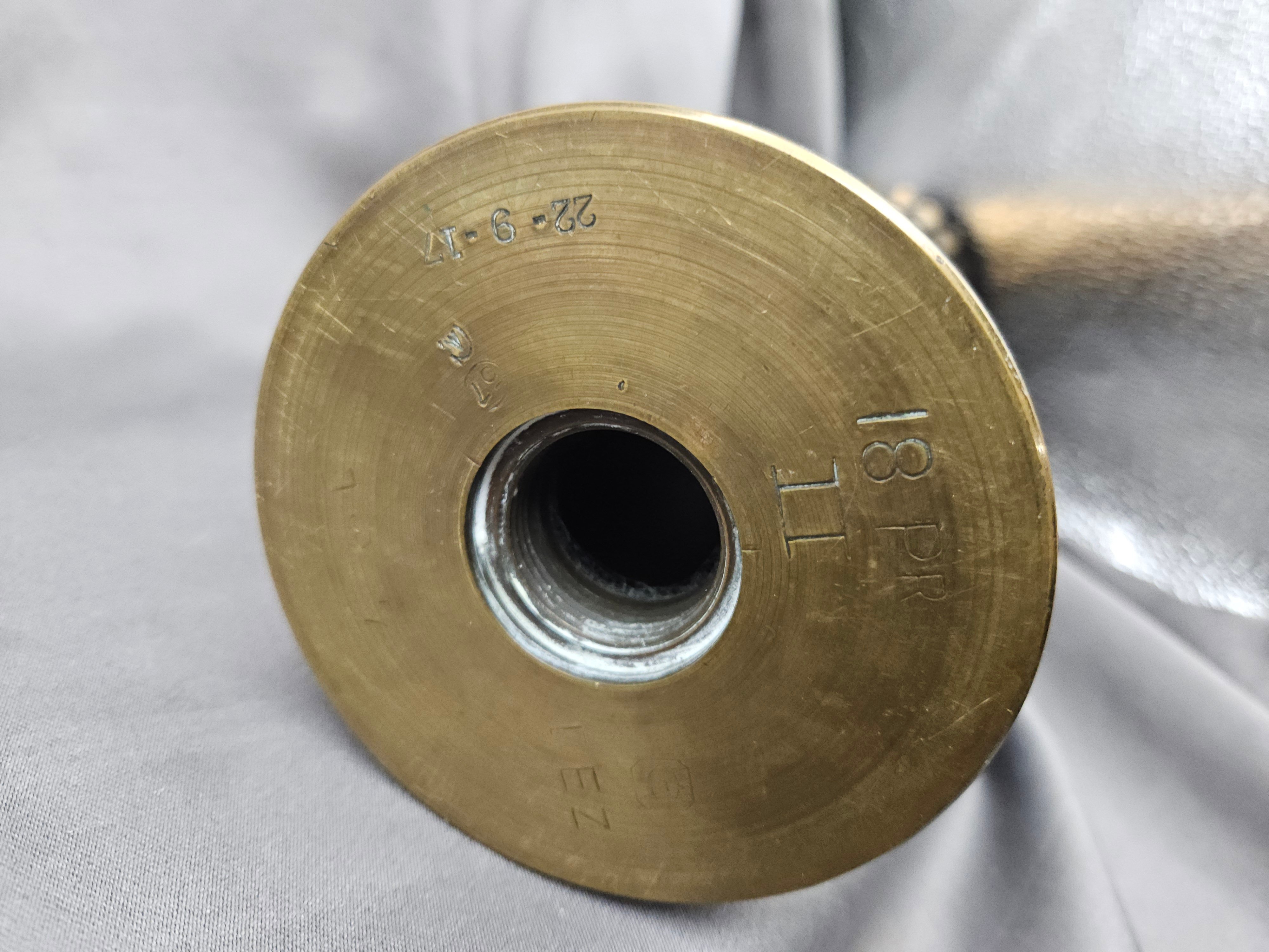 Original WWI Trench Art Set Artillery Shells — image 4