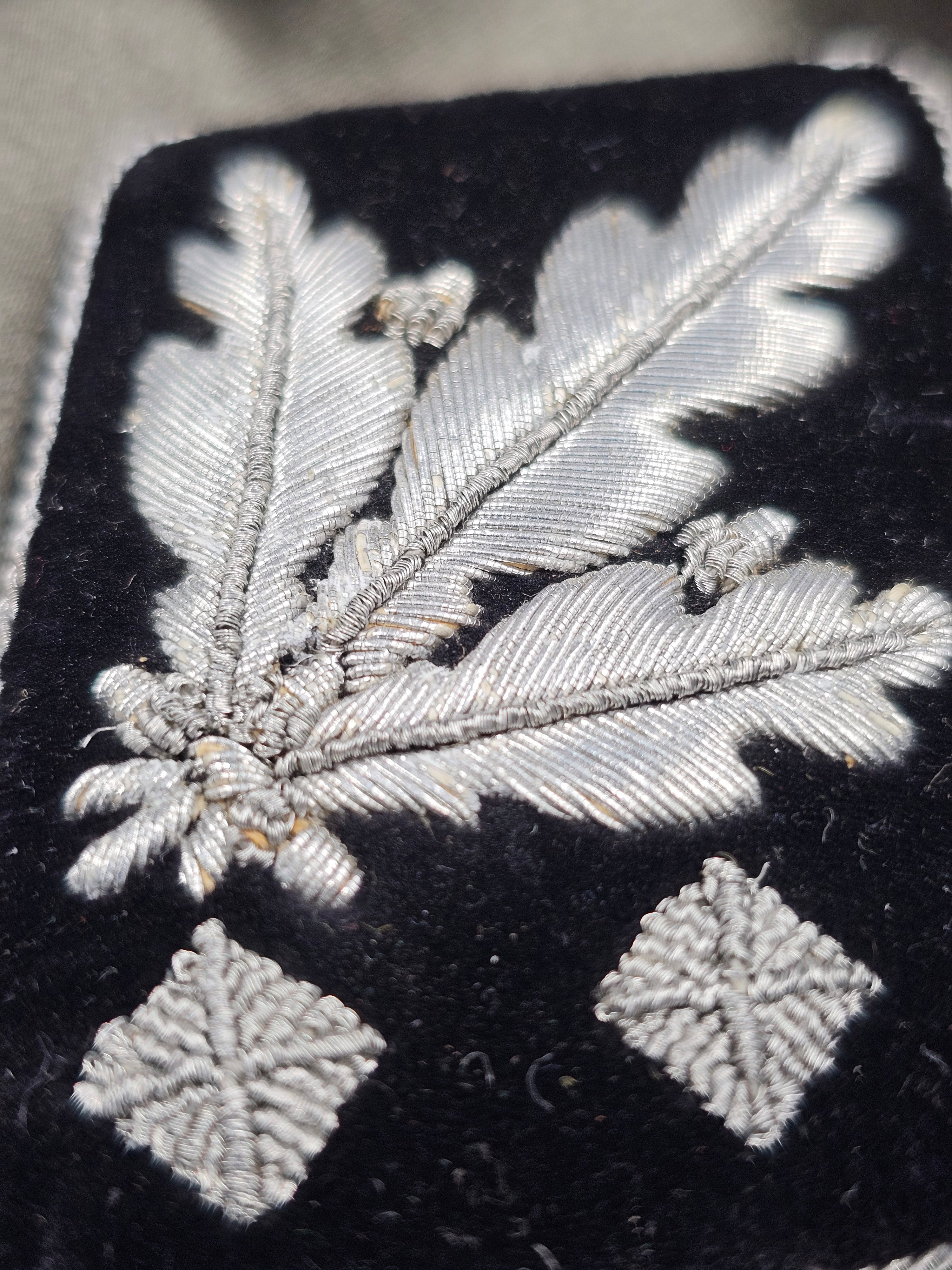 WWII GERMAN WAFFEN-SS OBERGRUPPENFIEHRER COLLAR TABS — image 3