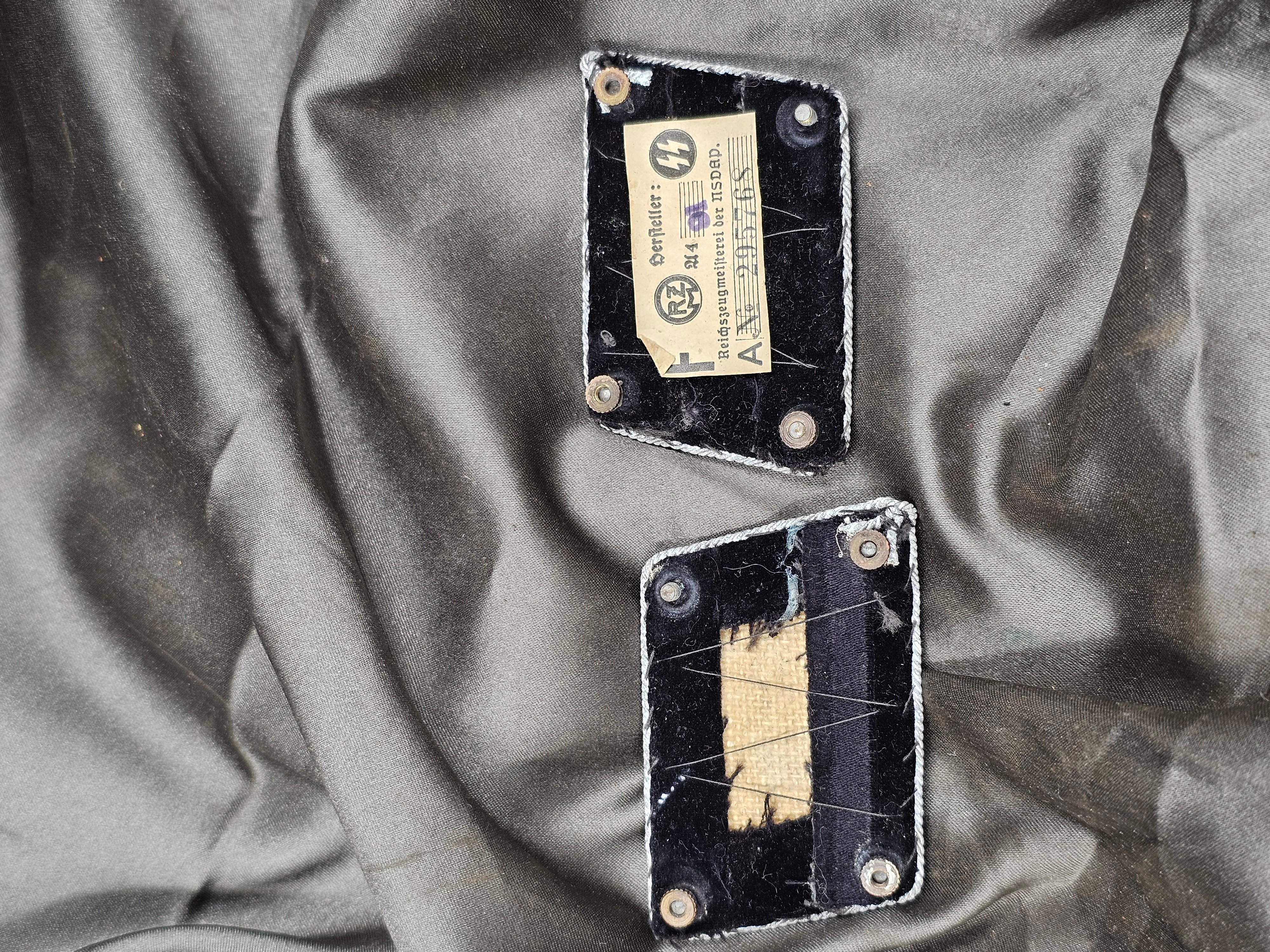 WWII GERMAN WAFFEN-SS OBERGRUPPENFIEHRER COLLAR TABS — image 4