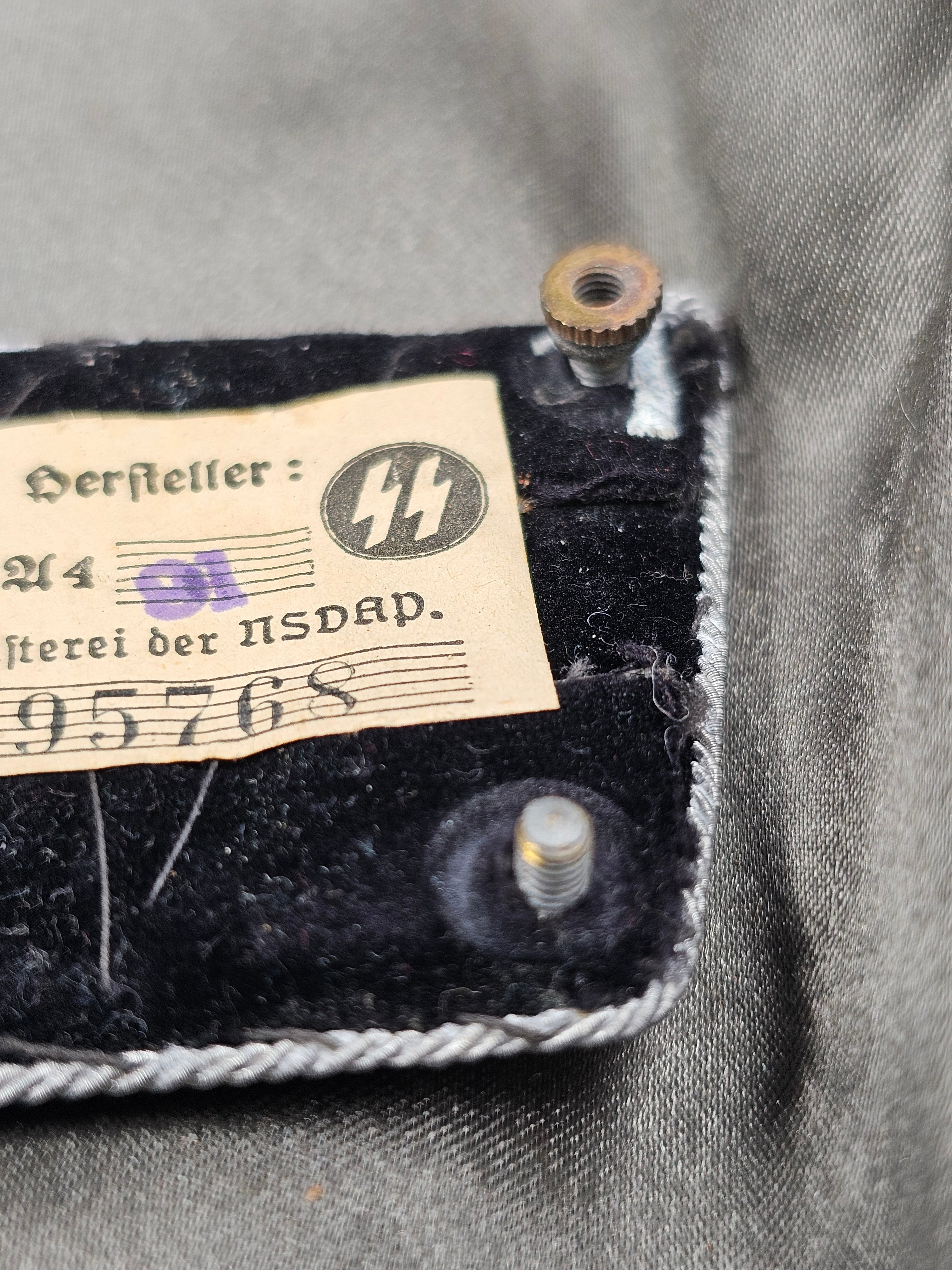 WWII GERMAN WAFFEN-SS OBERGRUPPENFIEHRER COLLAR TABS — image 8