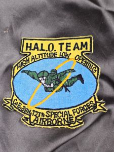 12TH SPECIAL FORCES AIRBORNE HALO PATCH