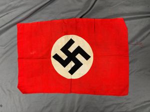 WWII GERMAN SMALL NSDAP FLAG
