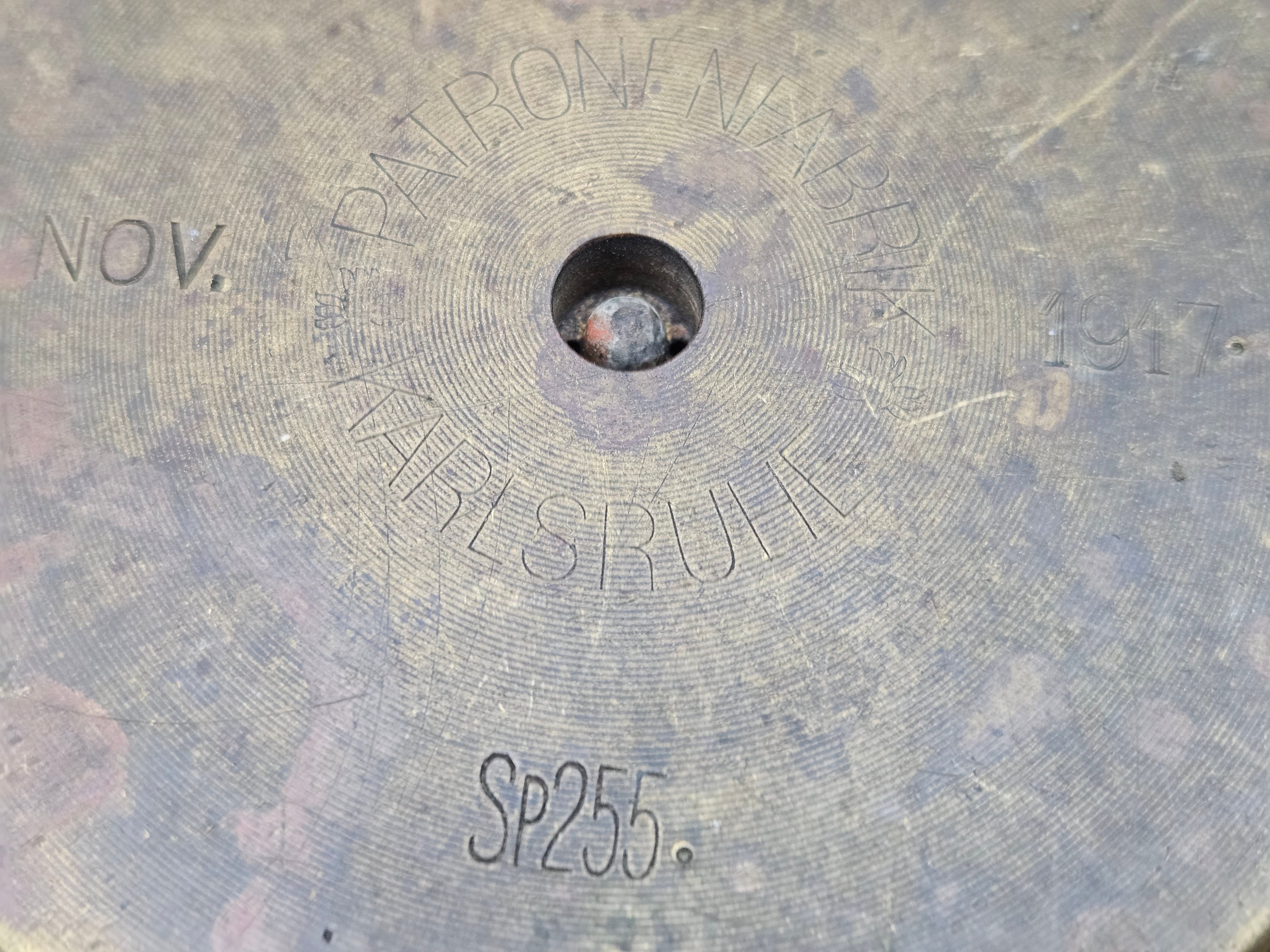 Original WWI Trench Art Artillery Shell 1917 — image 3