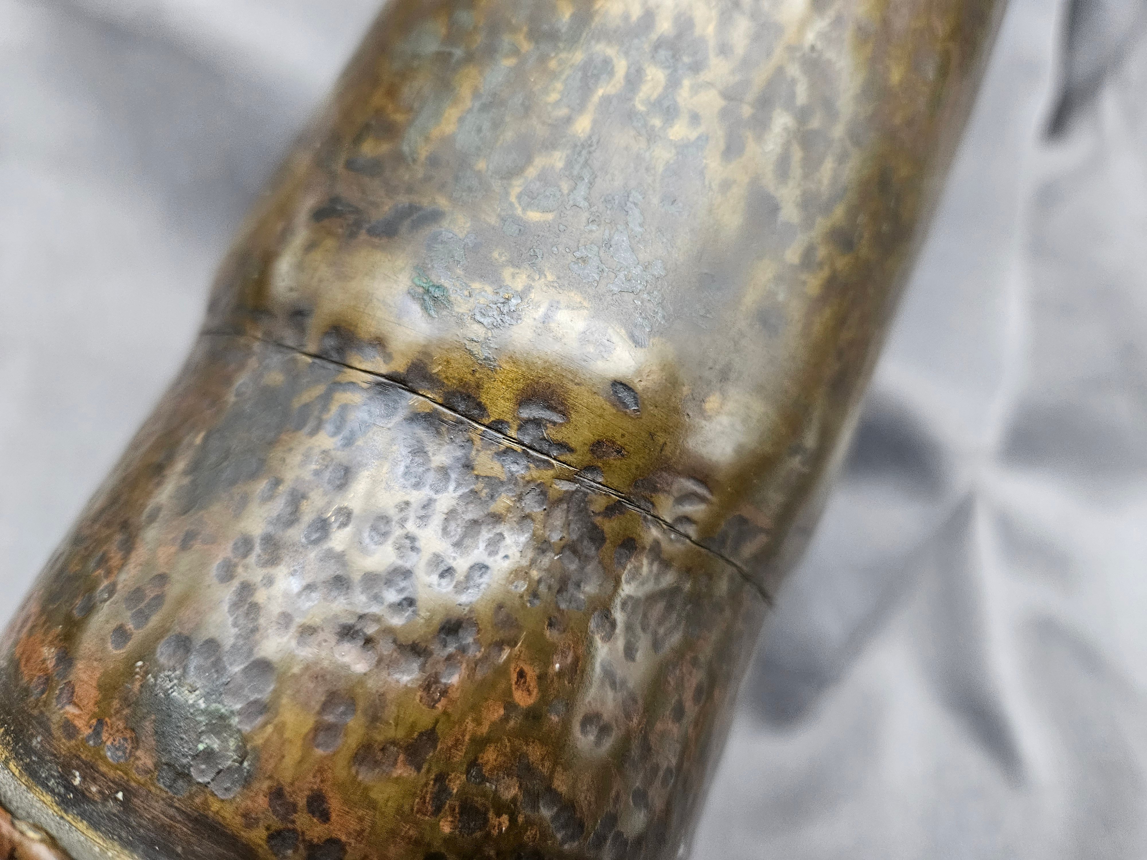 Original WWI Trench Art Artillery Shell 1917 — image 6