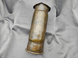 Original WWI Trench Art Artillery Shell 1917