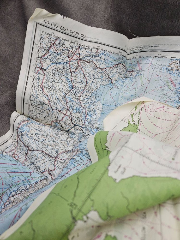 WWII USAAF Silk Maps (Pacific) — image 4