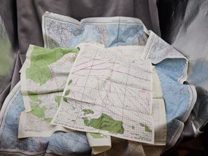 WWII USAAF Silk Maps (Pacific)