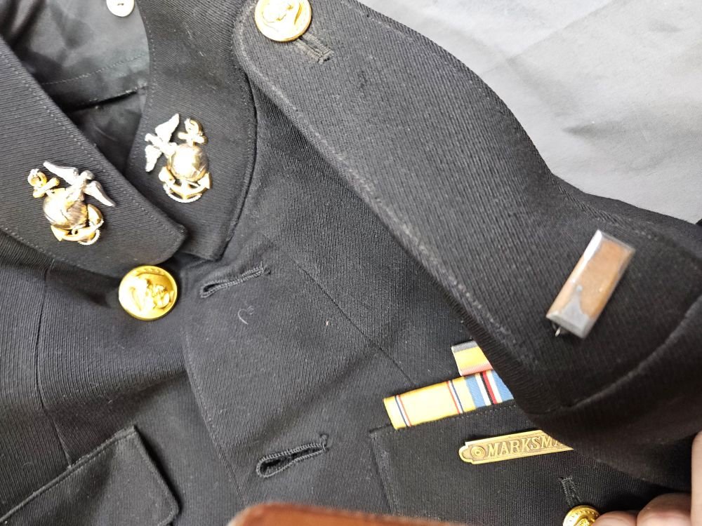 WWII Era USMC Officer Class A Uniform — image 14